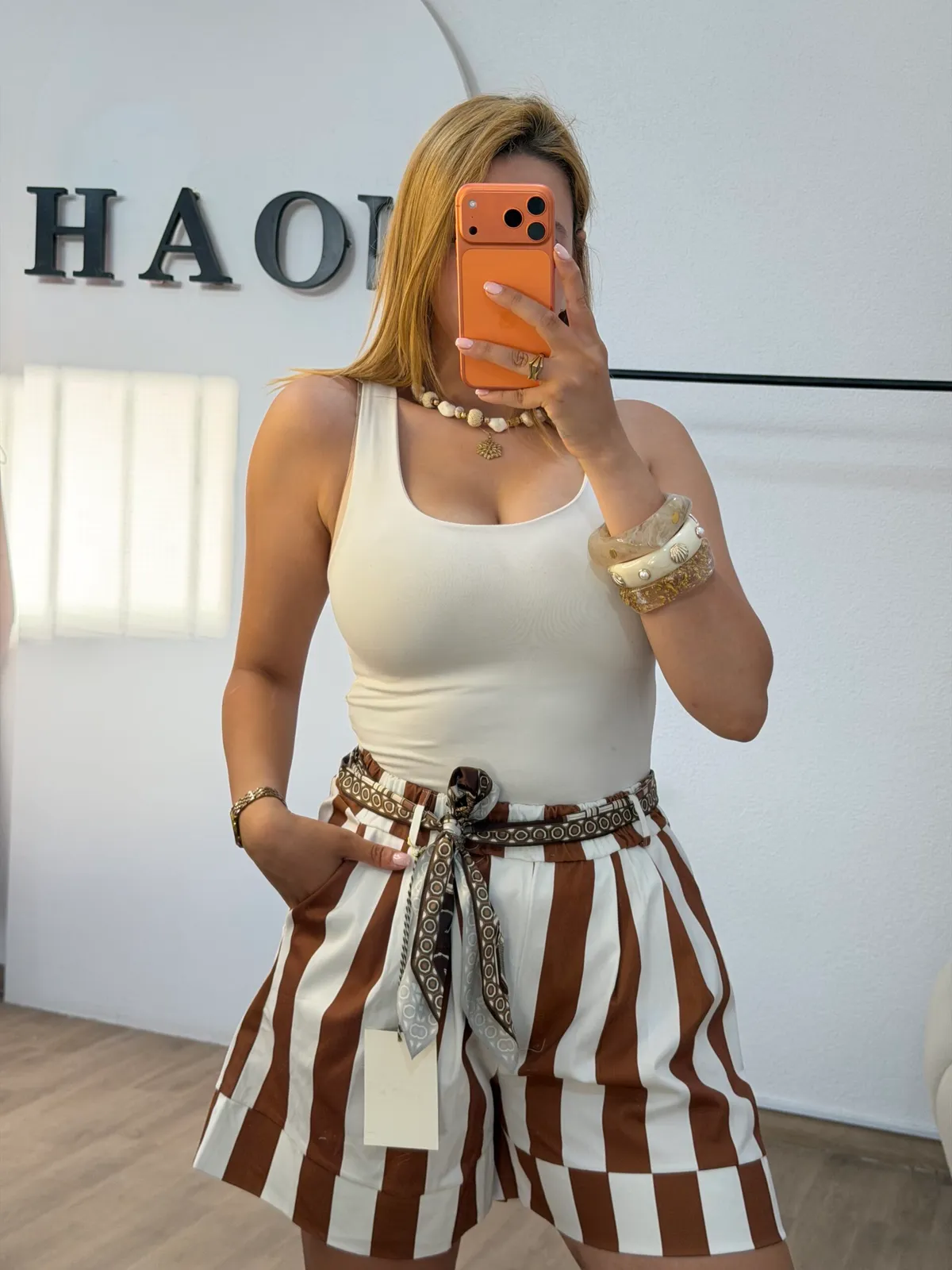 Short Riviera Rayé