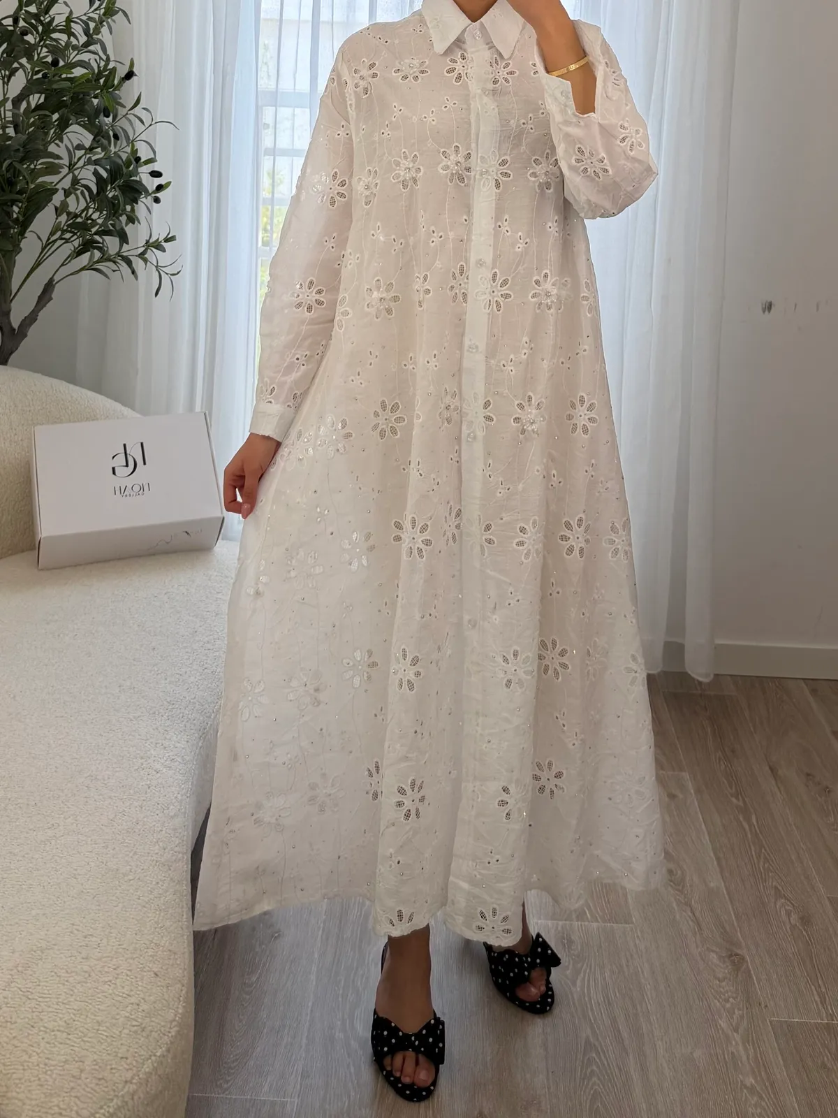Robe Brodée