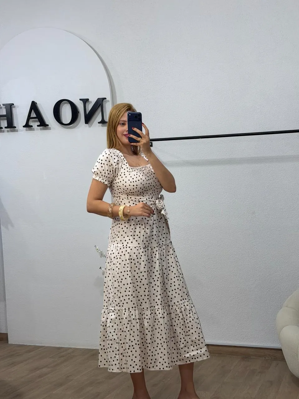 Robe Bohème Noisette