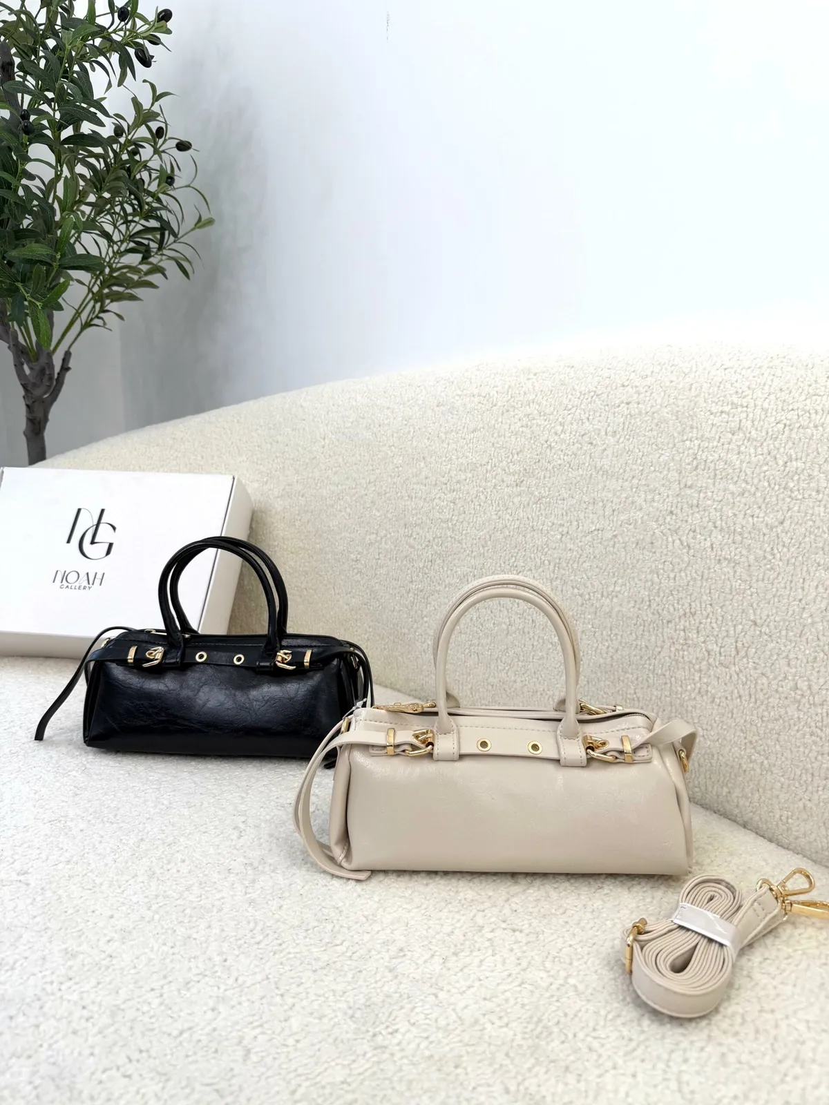 Sac Crème Élégance