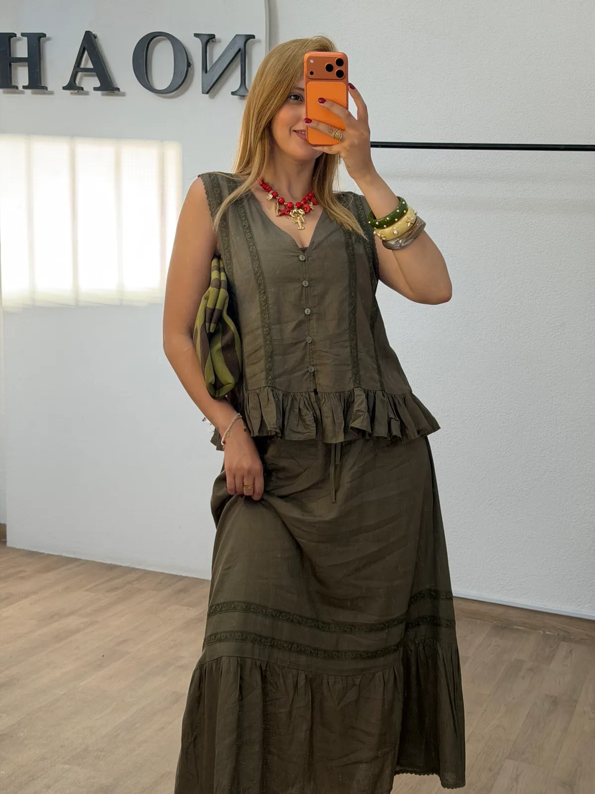 Ensemble Bohème Olive
