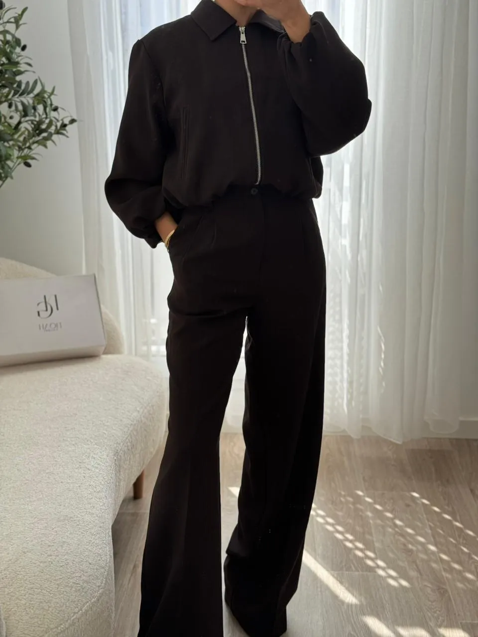 Veste Marron Élégance