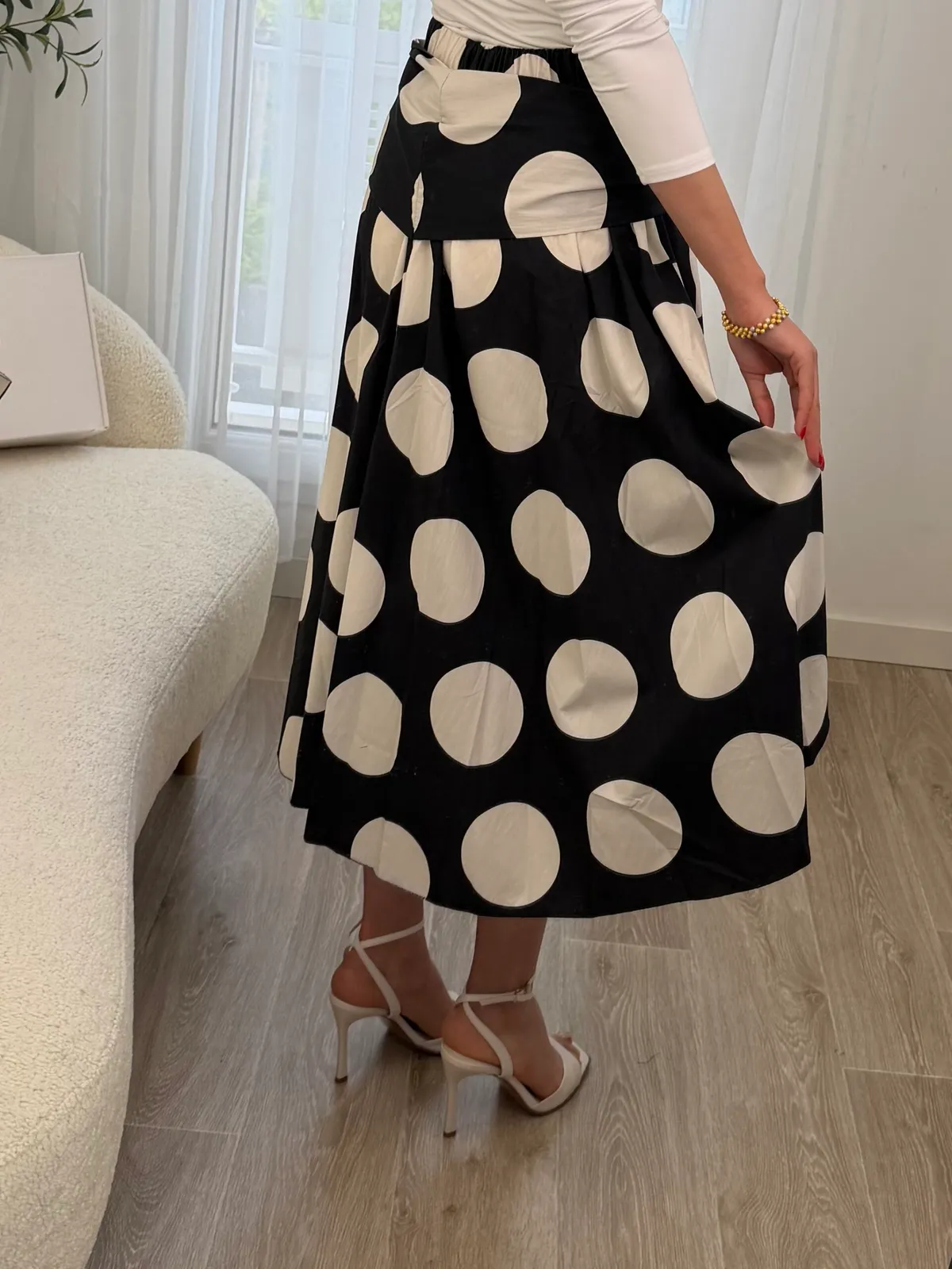Jupe Pois Couture