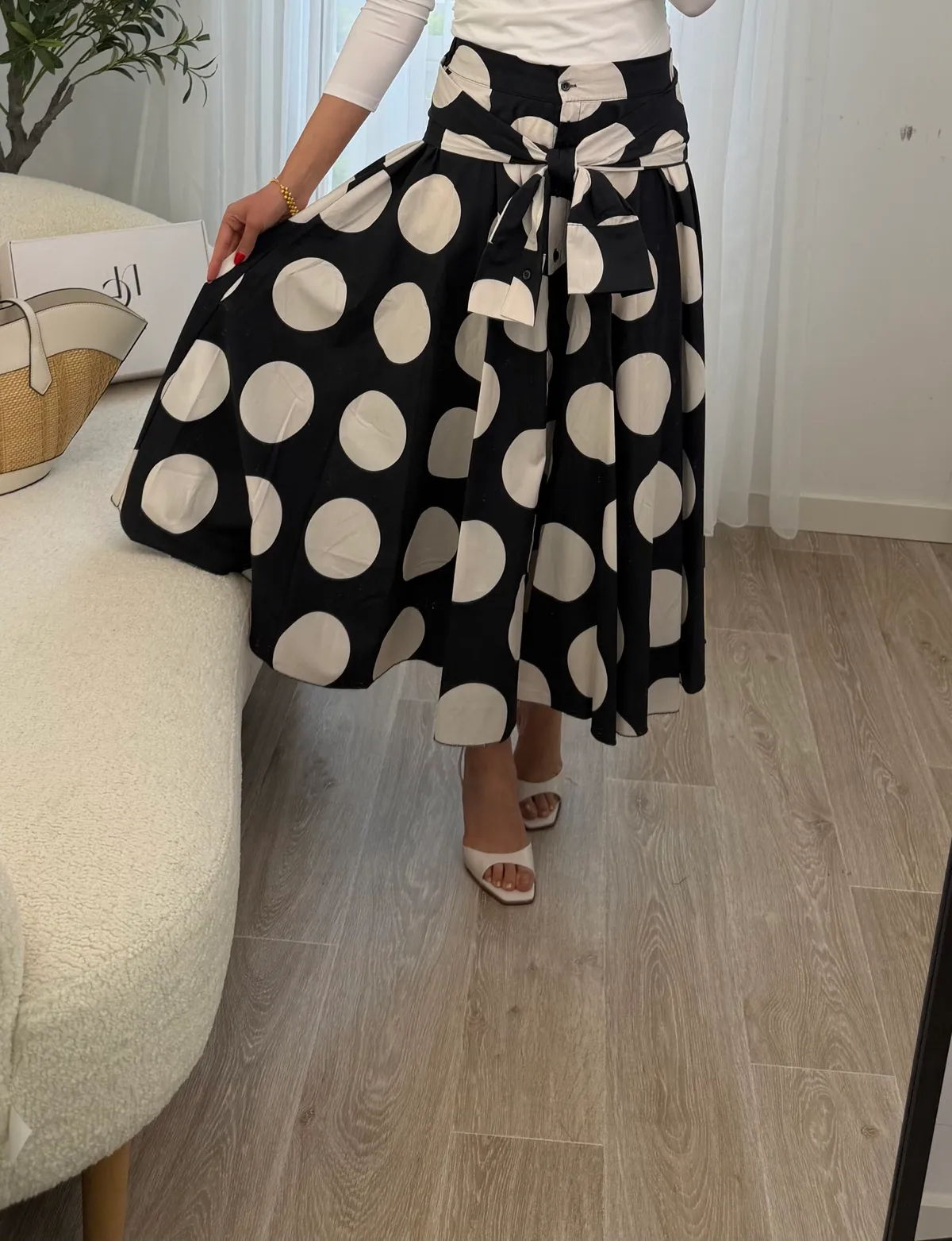 Jupe Pois Couture