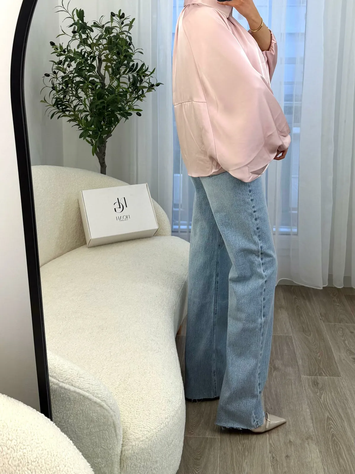 Blouson Satin  Élégance