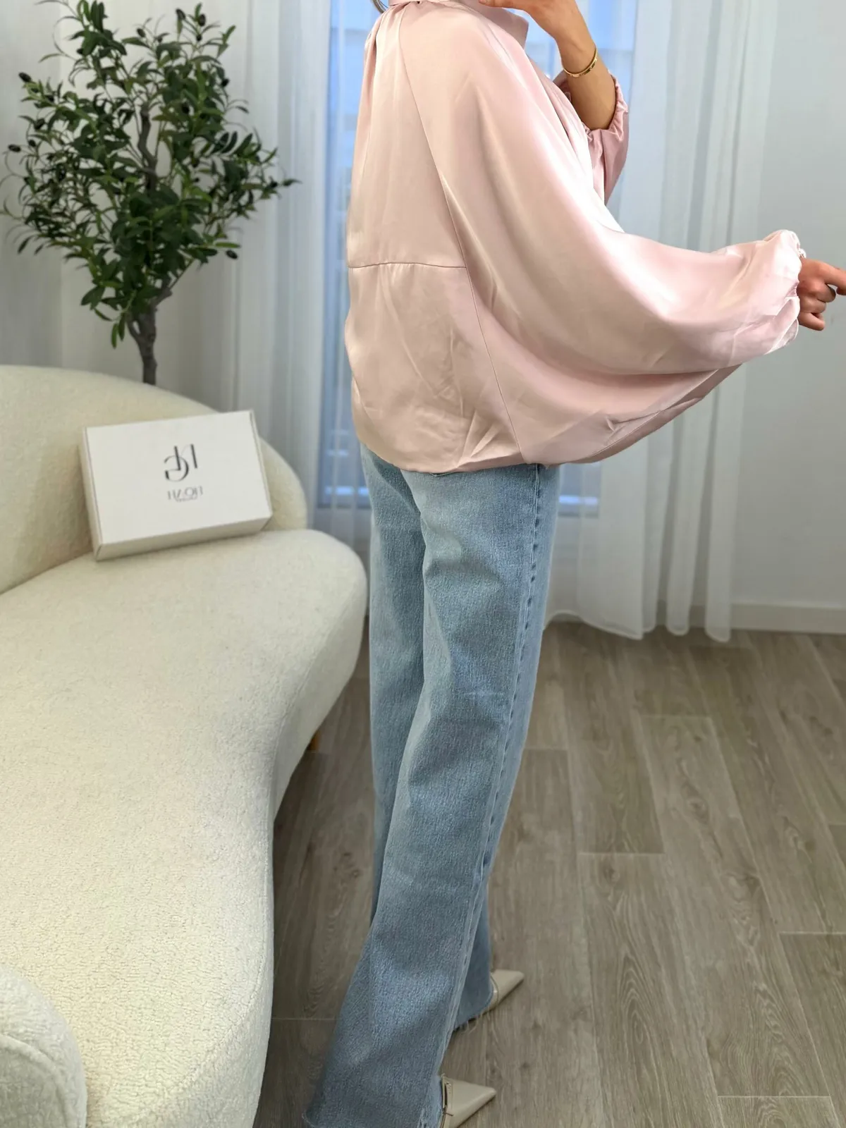 Blouson Satin  Élégance
