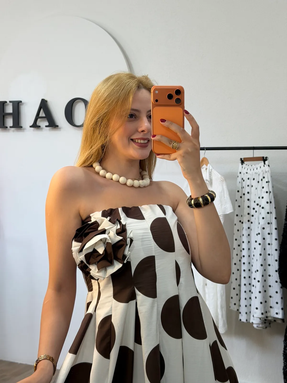 Robe Pois Chocolat