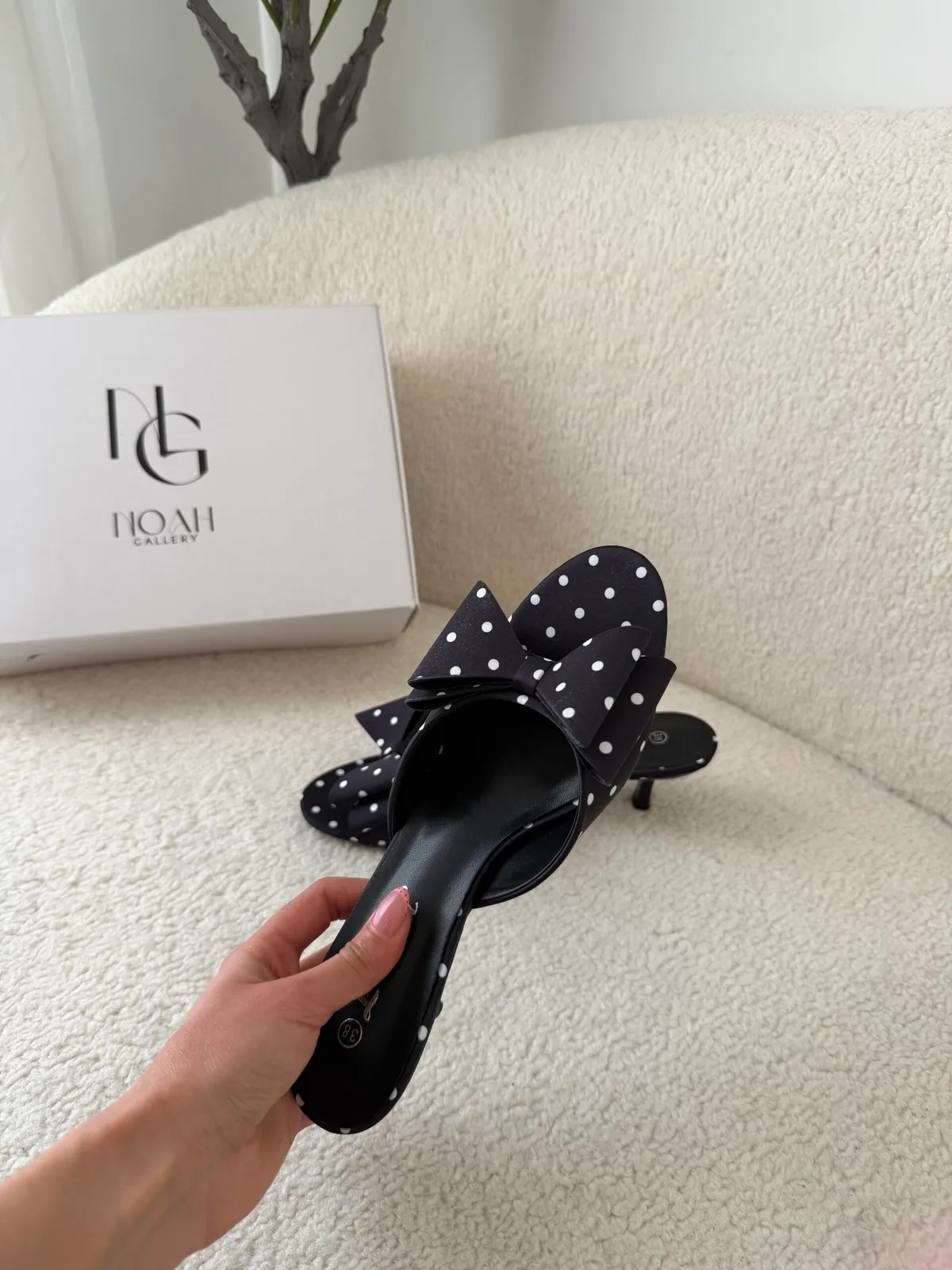 Mules Polka Bow (Copie)