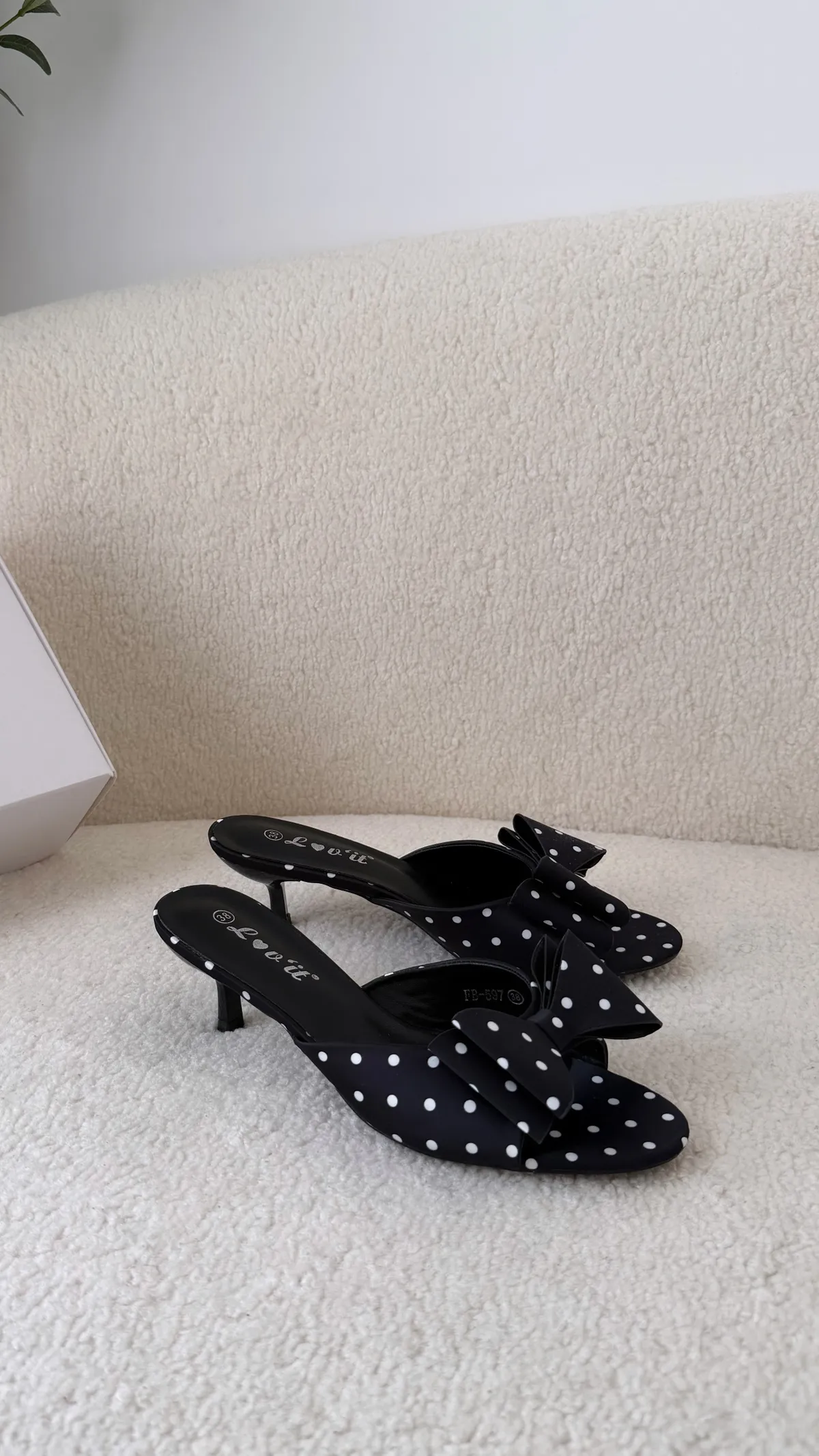 Mules Polka Bow (Copie)