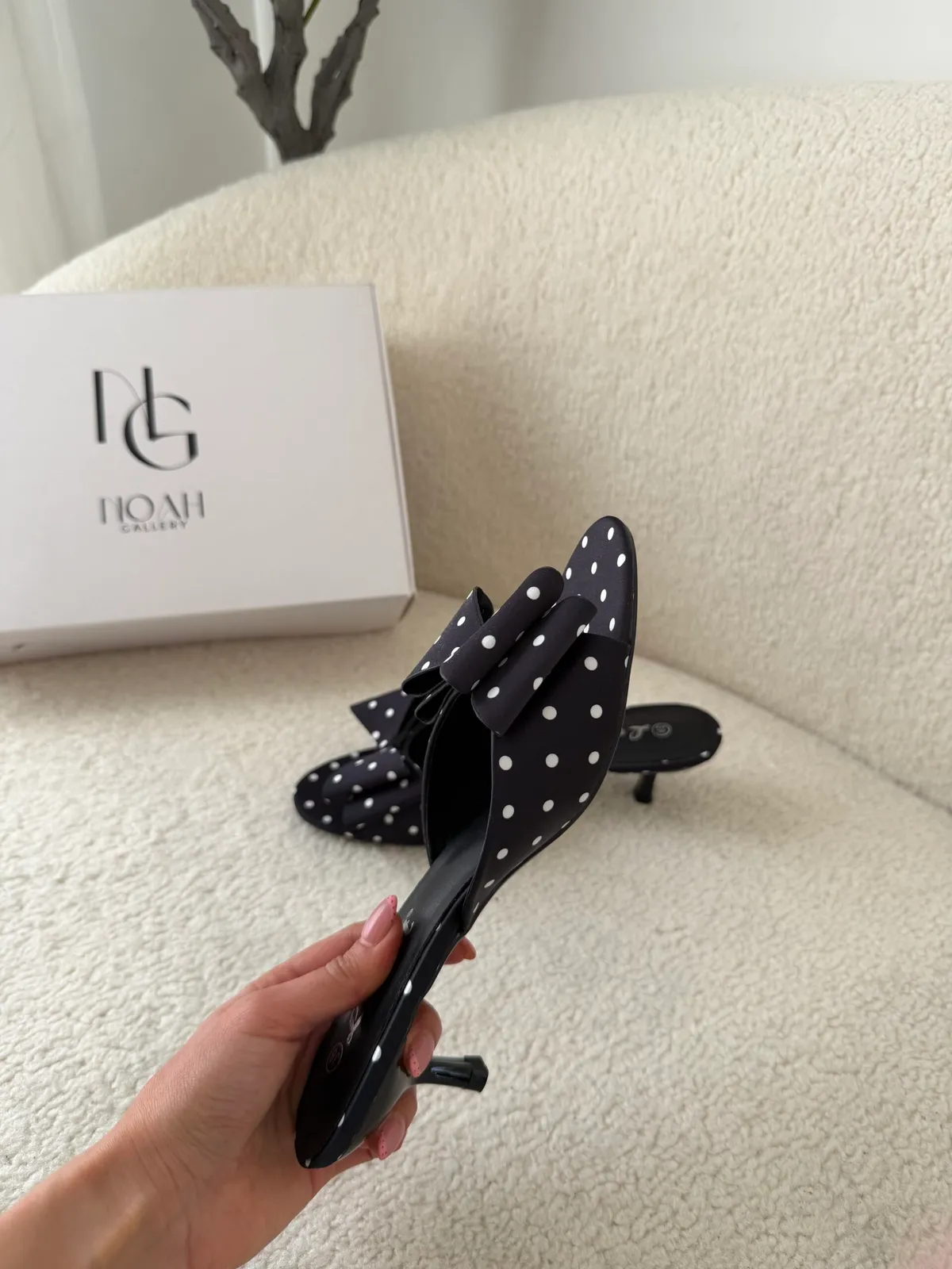Mules Polka Bow (Copie)