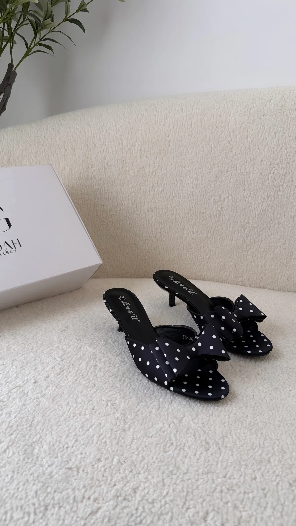 Mules Polka Bow (Copie)