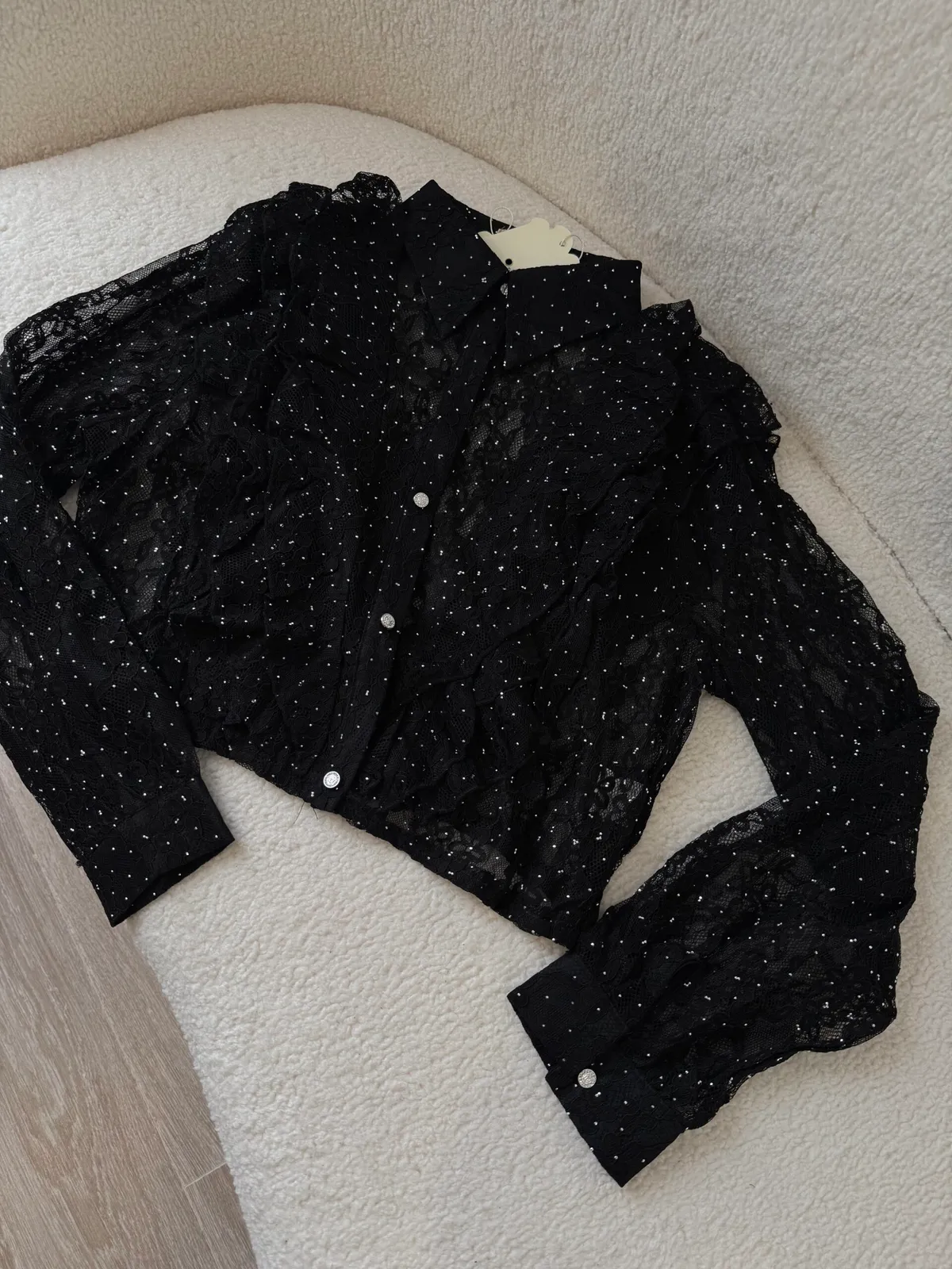 Chemise Dentelle Noire