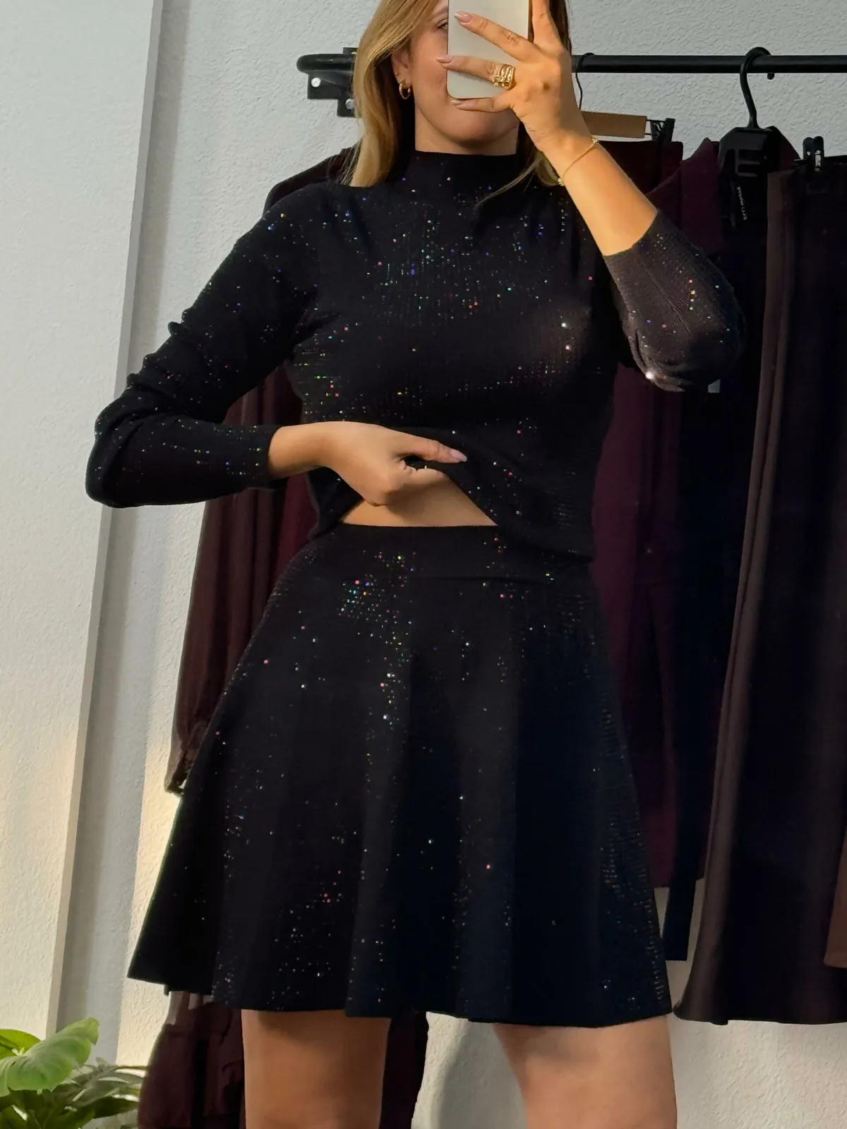 Jupe Black Galaxy