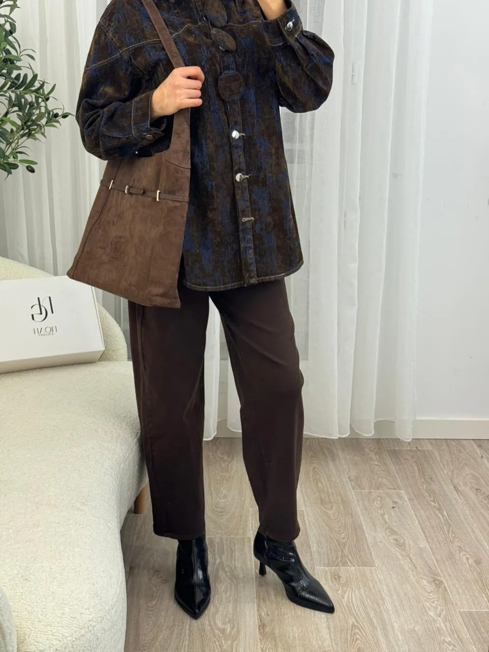 Chemise Velvet Denim