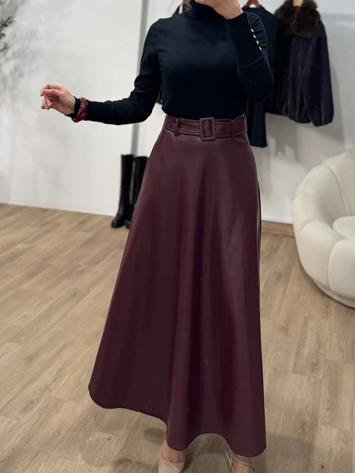 Jupe longue Aura