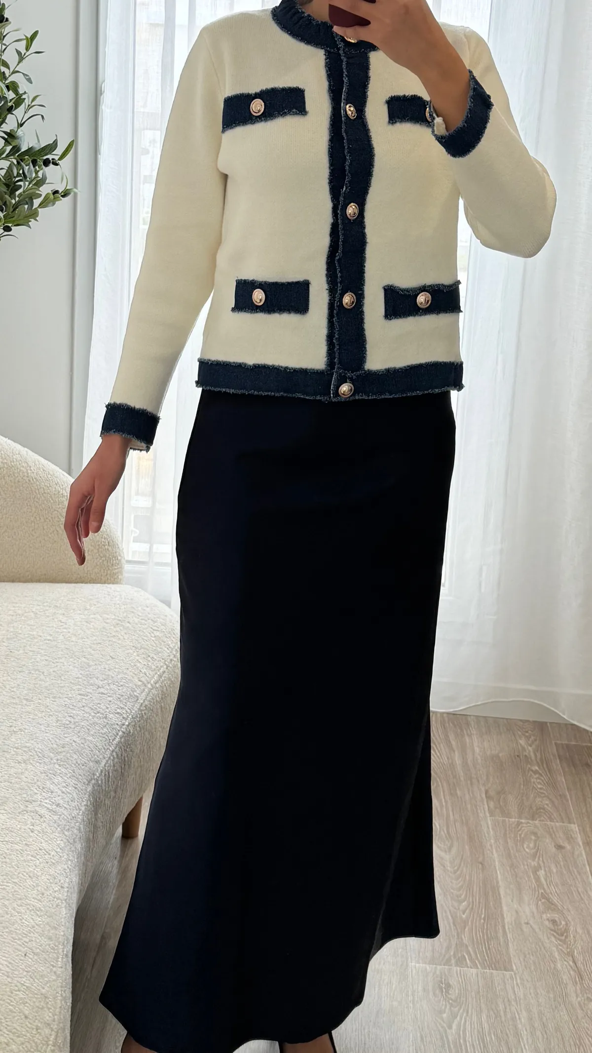 Jupe Bleue Marine