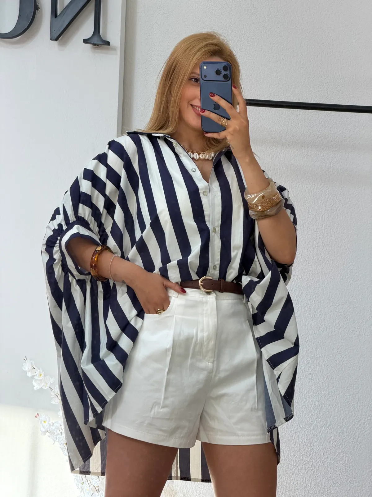 Chemise Marina Rayée