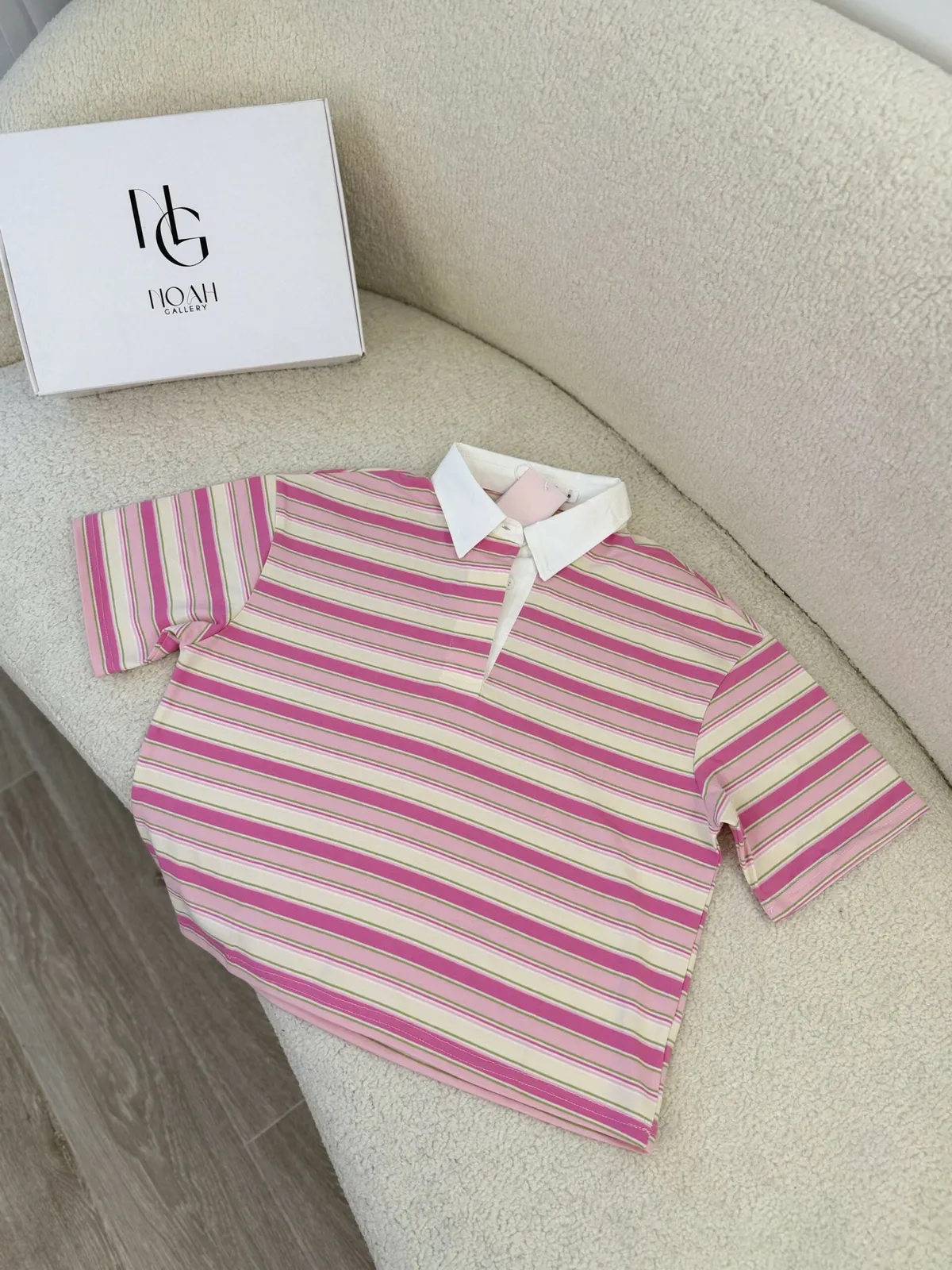 Pull Rosy Stripes