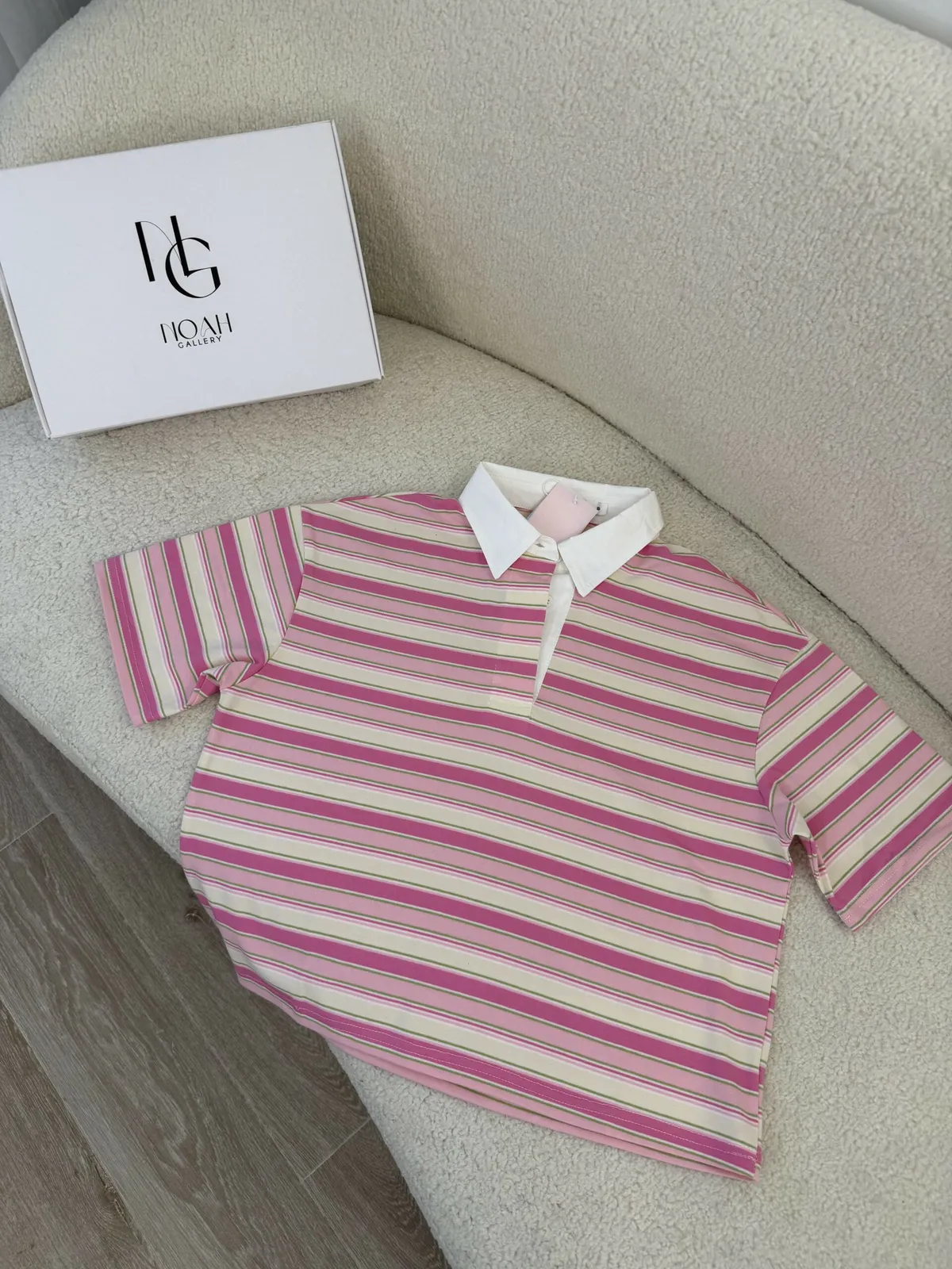 Pull Rosy Stripes