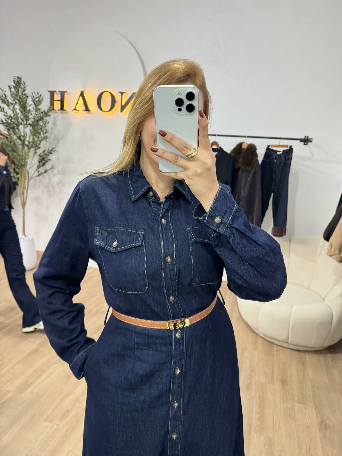Robe Denim Chic