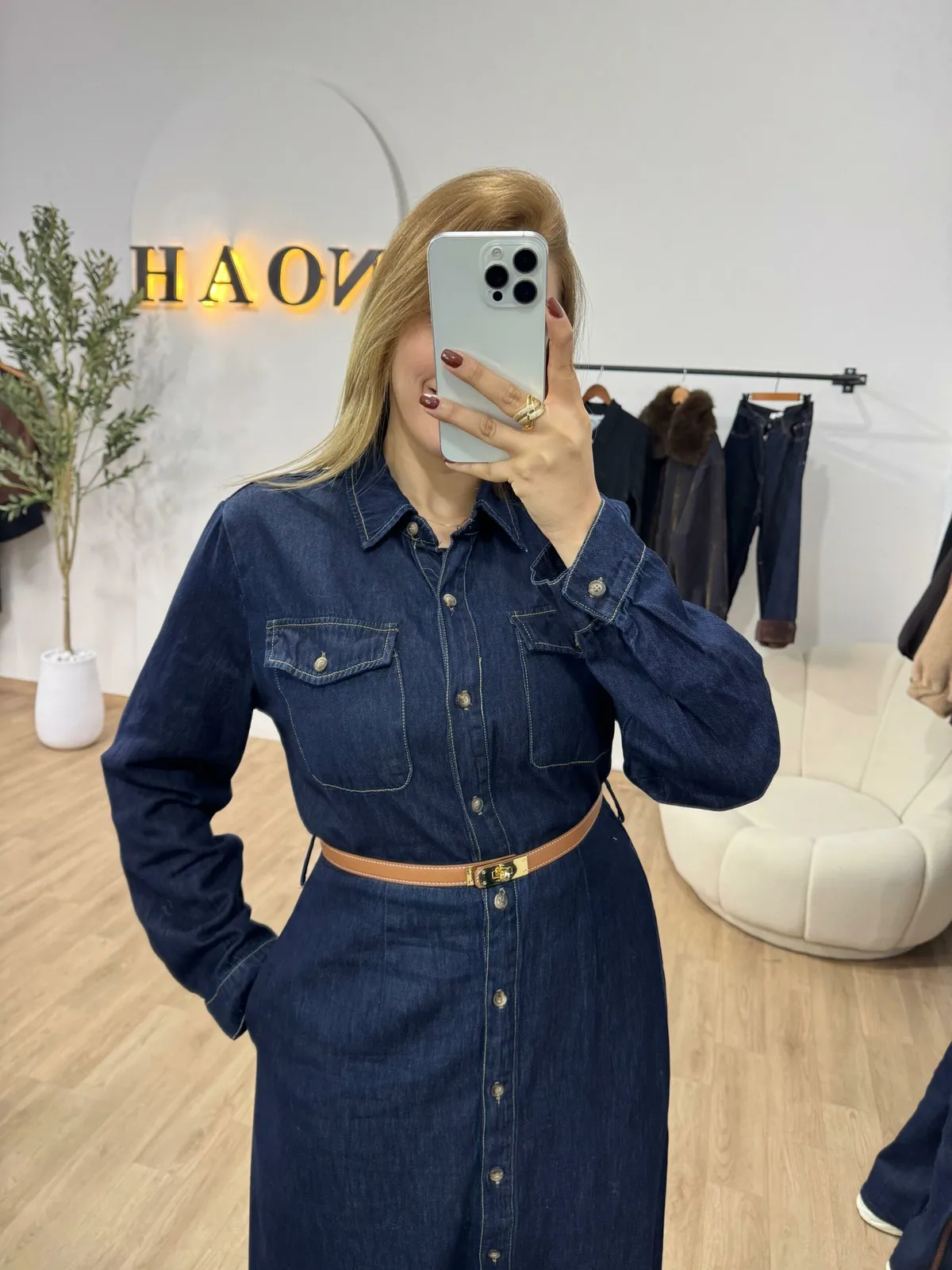 Robe Denim Chic