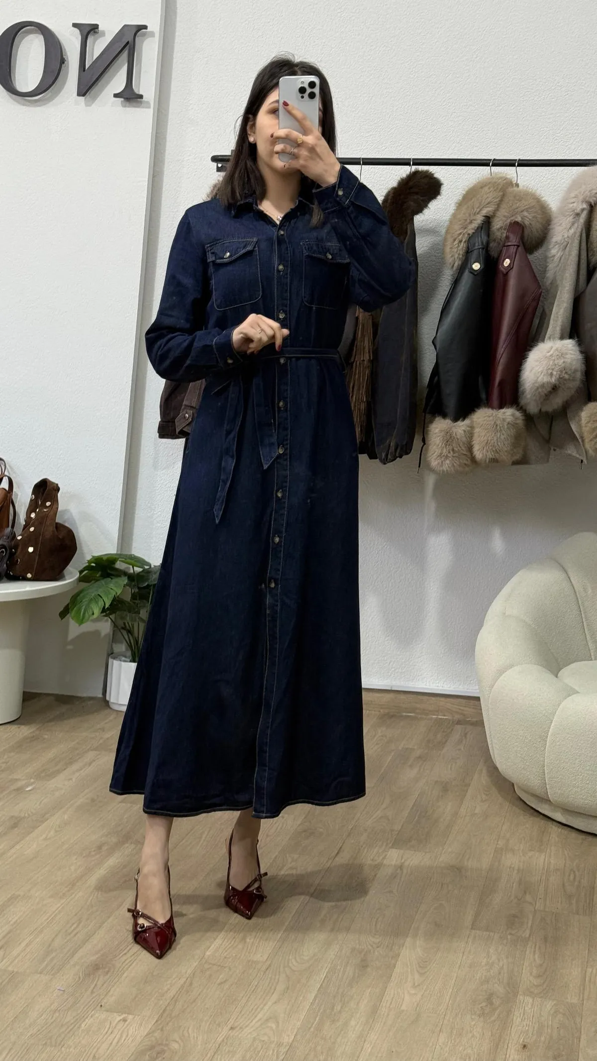 Robe Denim Chic