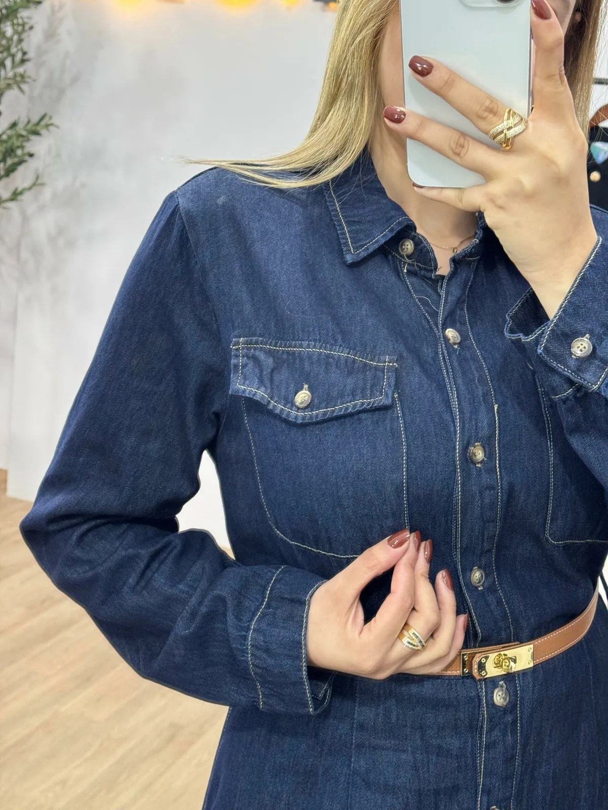 Robe Denim Chic