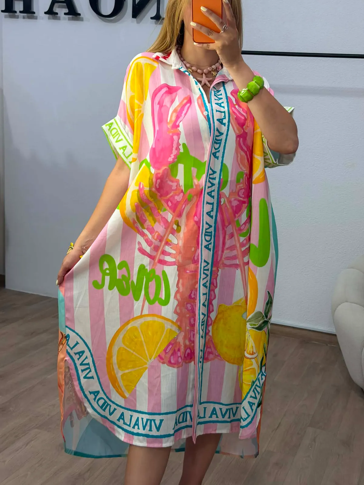 Robe Pink Lobster