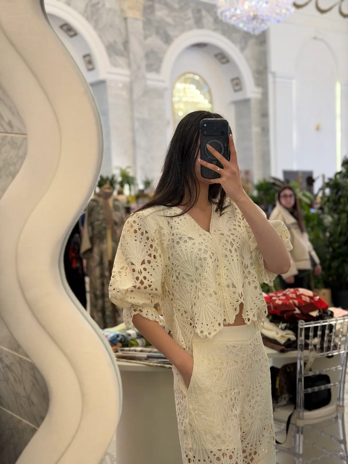 Ensemble Éclat Broderie Anglaise