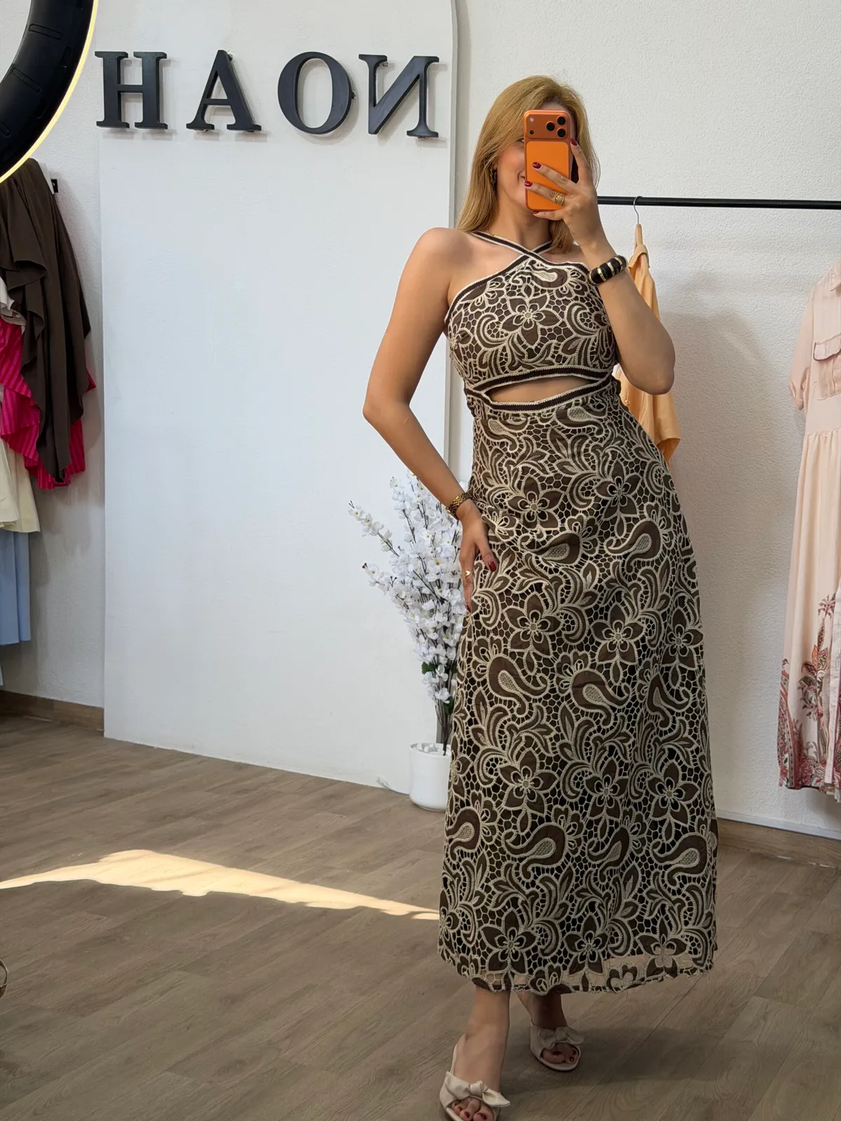 Robe Dentelle Arabesque