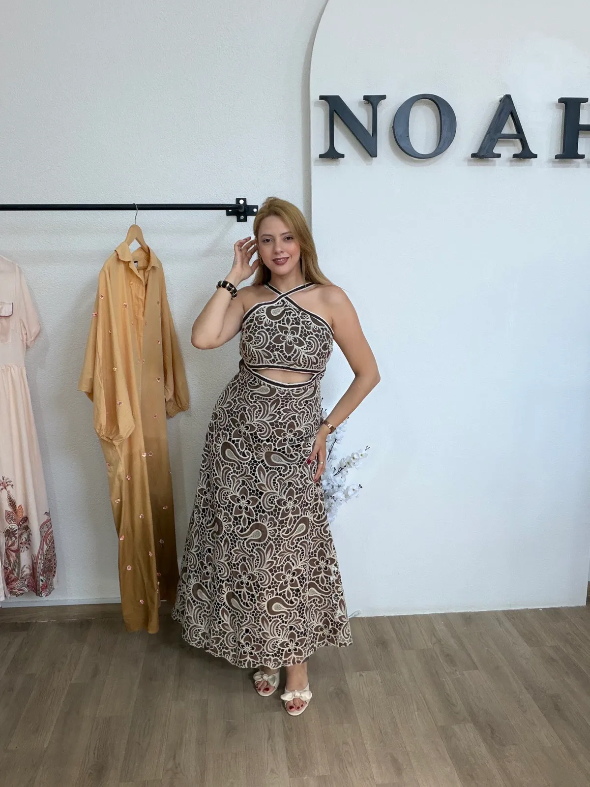 Robe Dentelle Arabesque