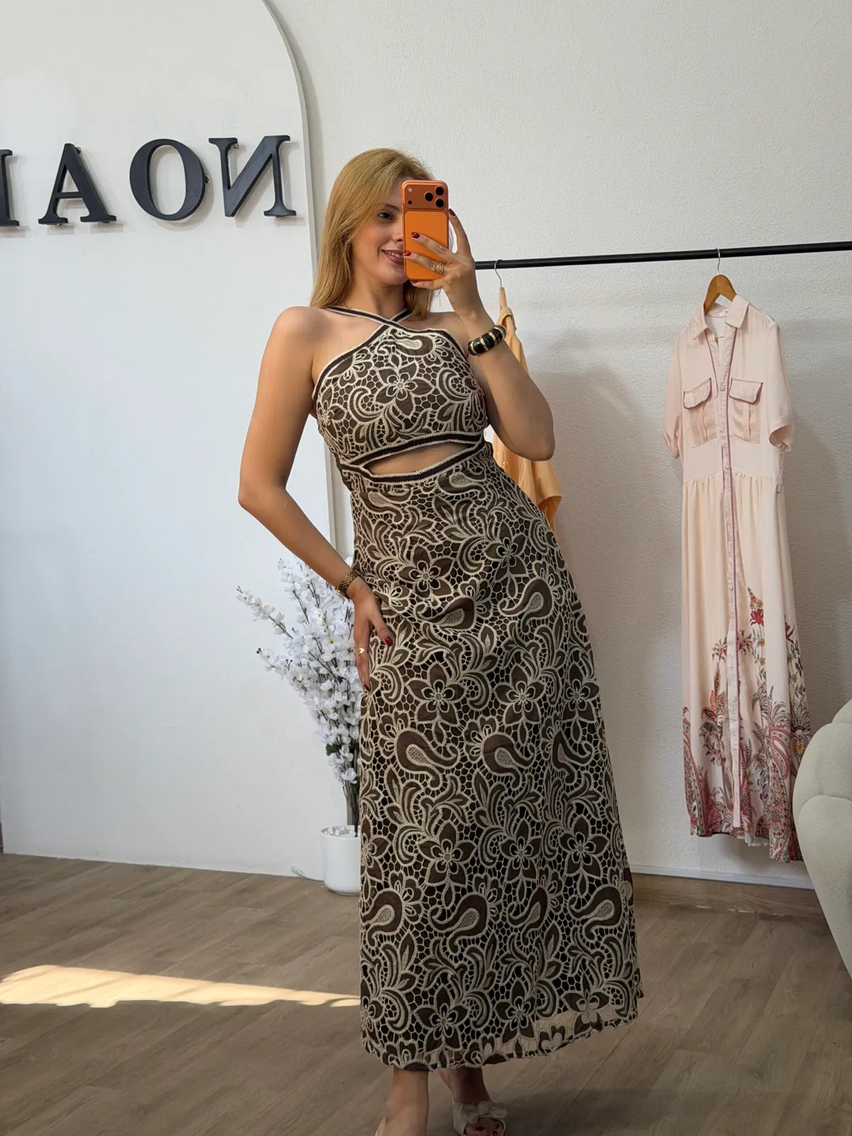 Robe Dentelle Arabesque
