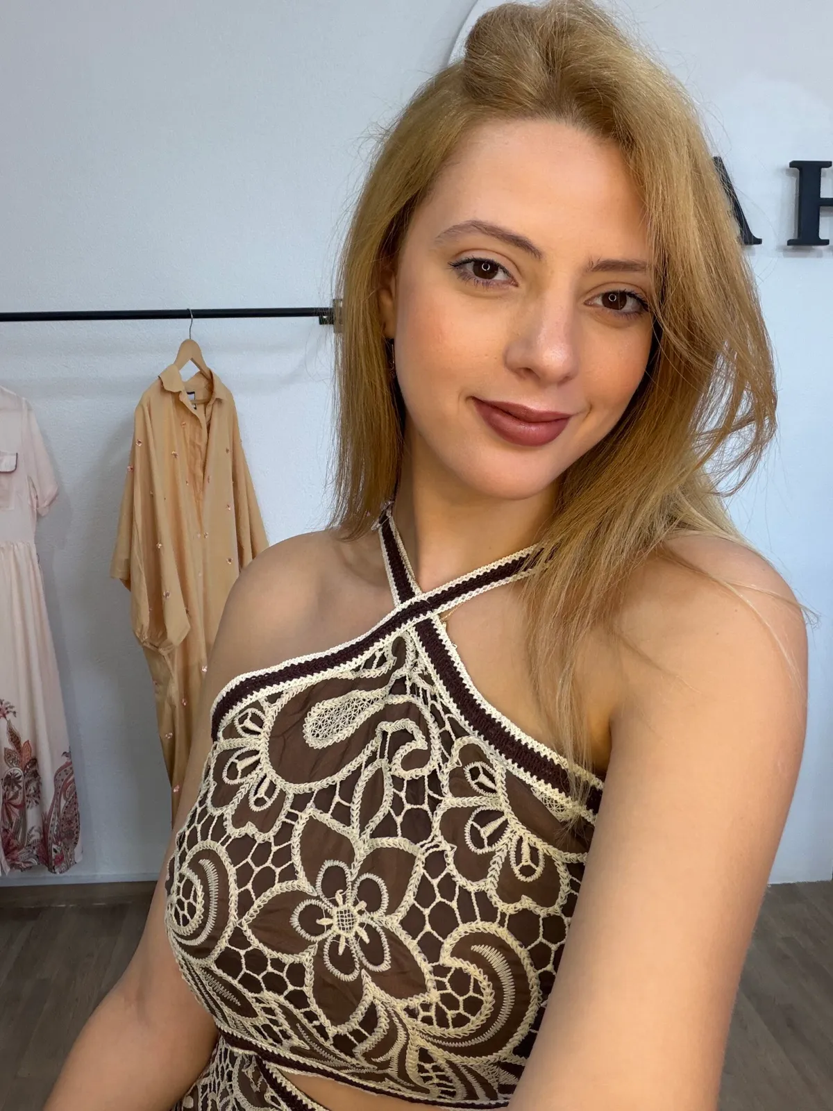 Robe Dentelle Arabesque