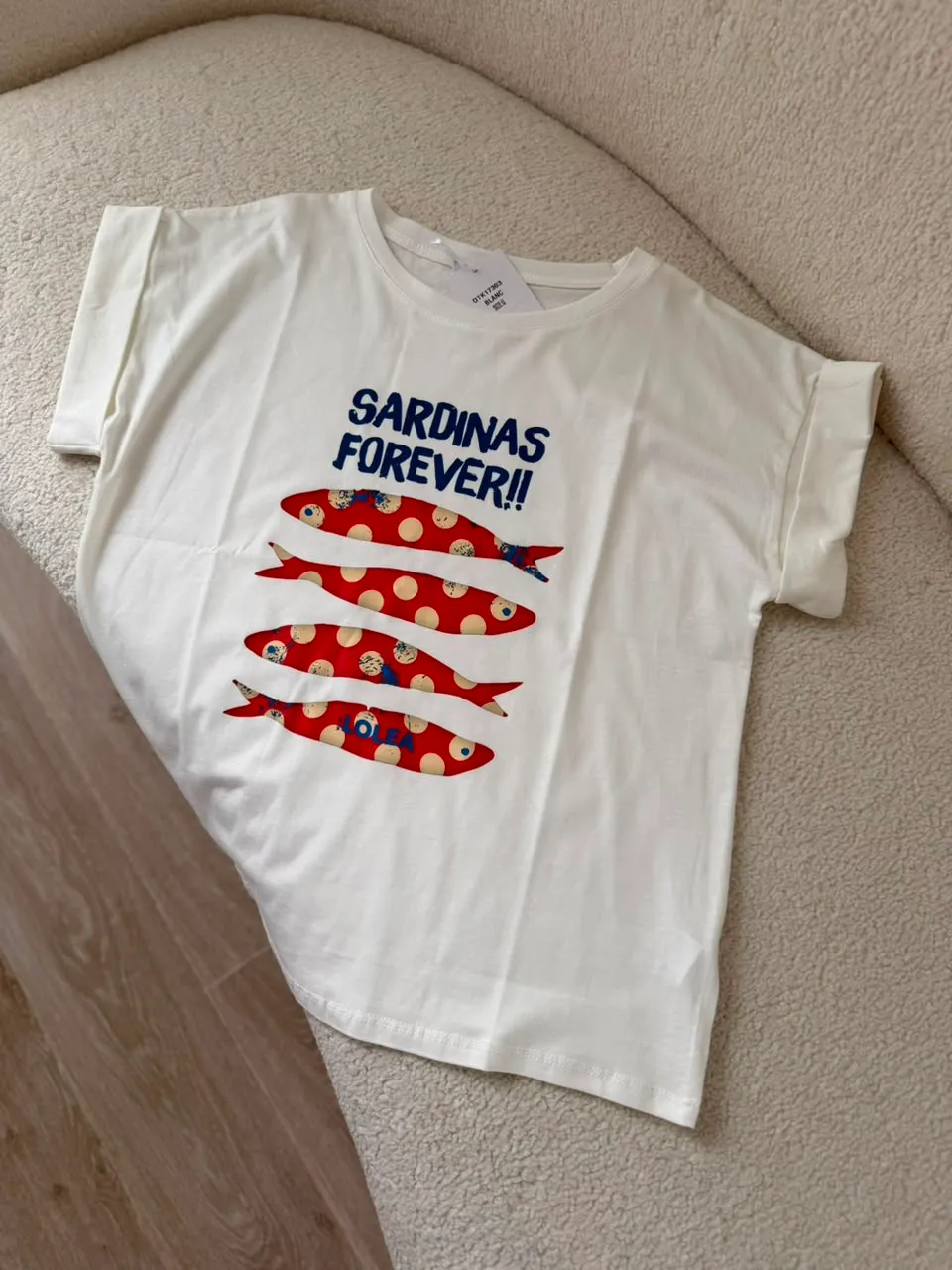 T-shirt Sardinas