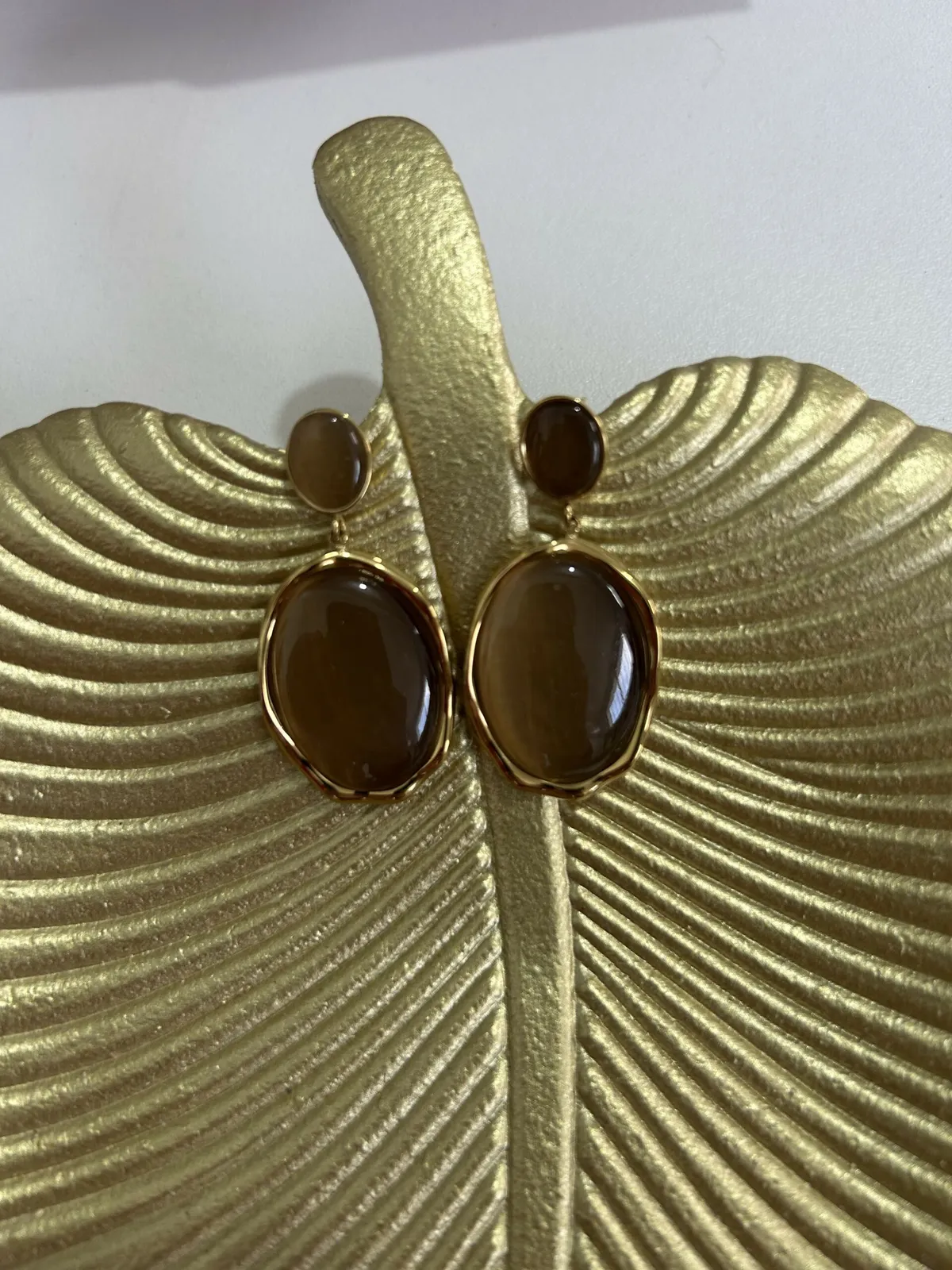 Boucles Ambre Doré