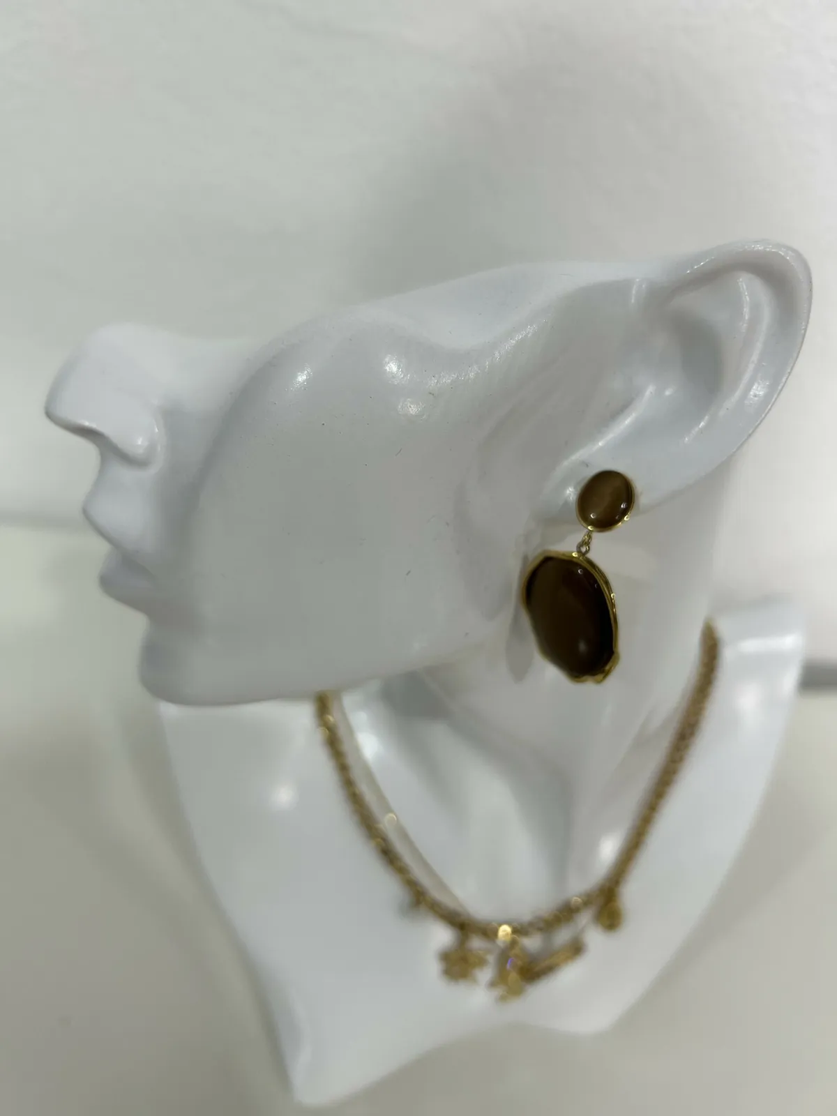Boucles Ambre Doré