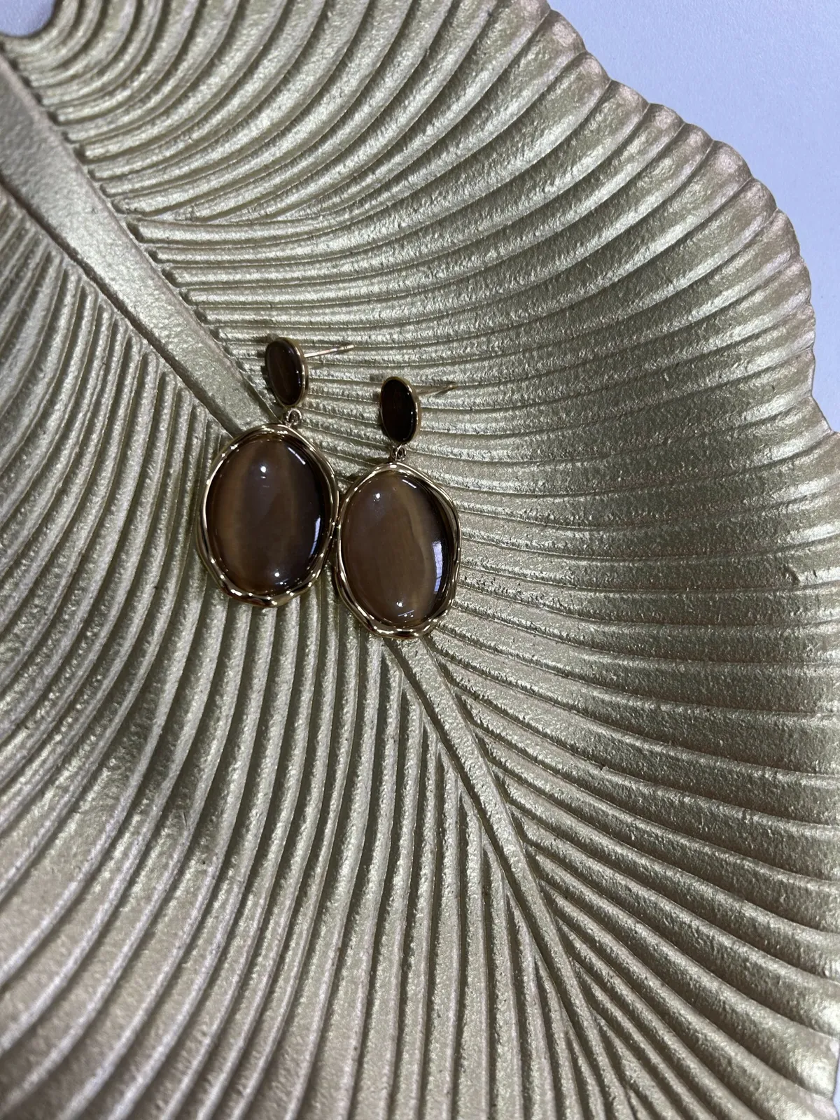 Boucles Ambre Doré