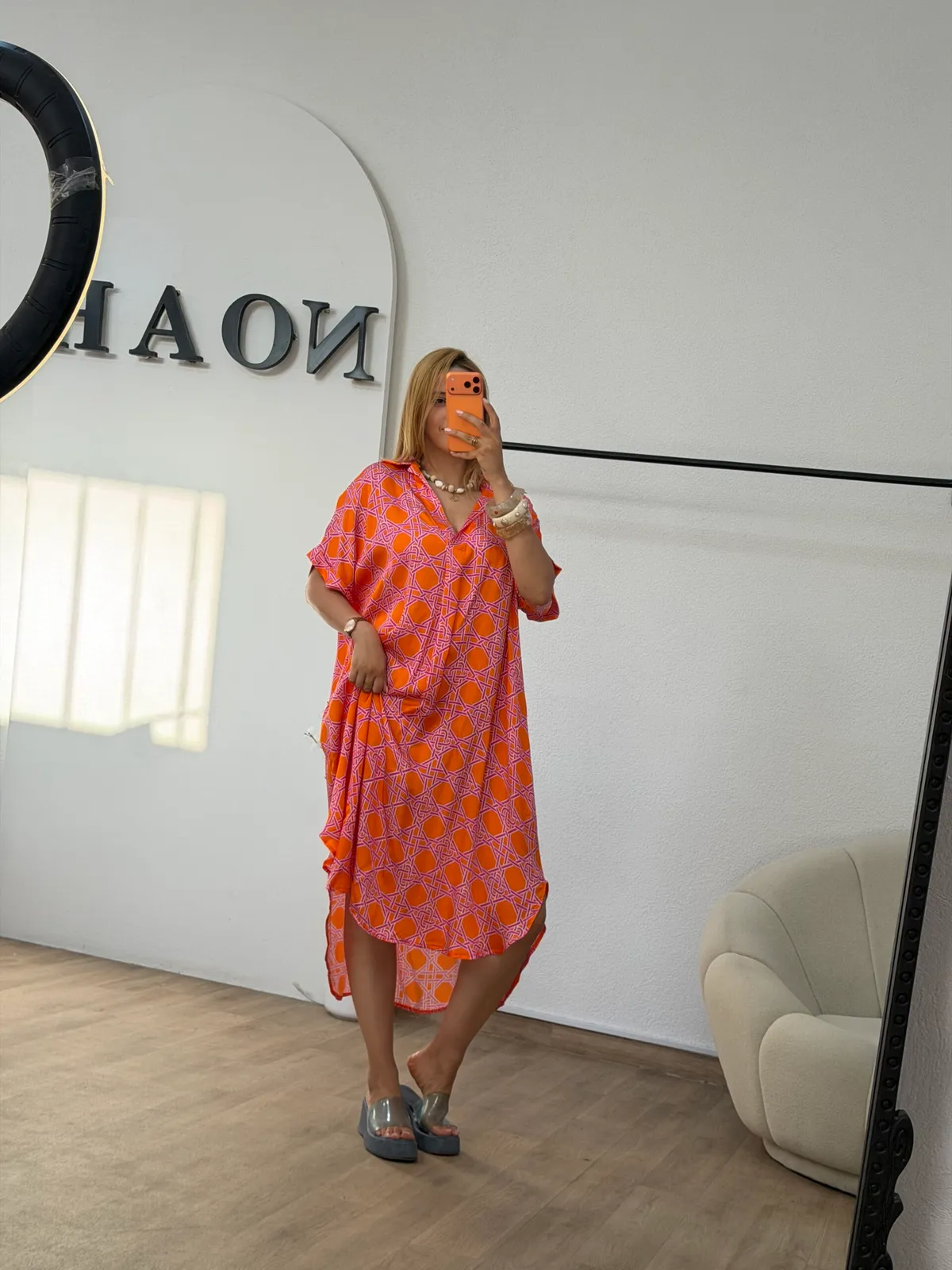 Robe Capri Orange