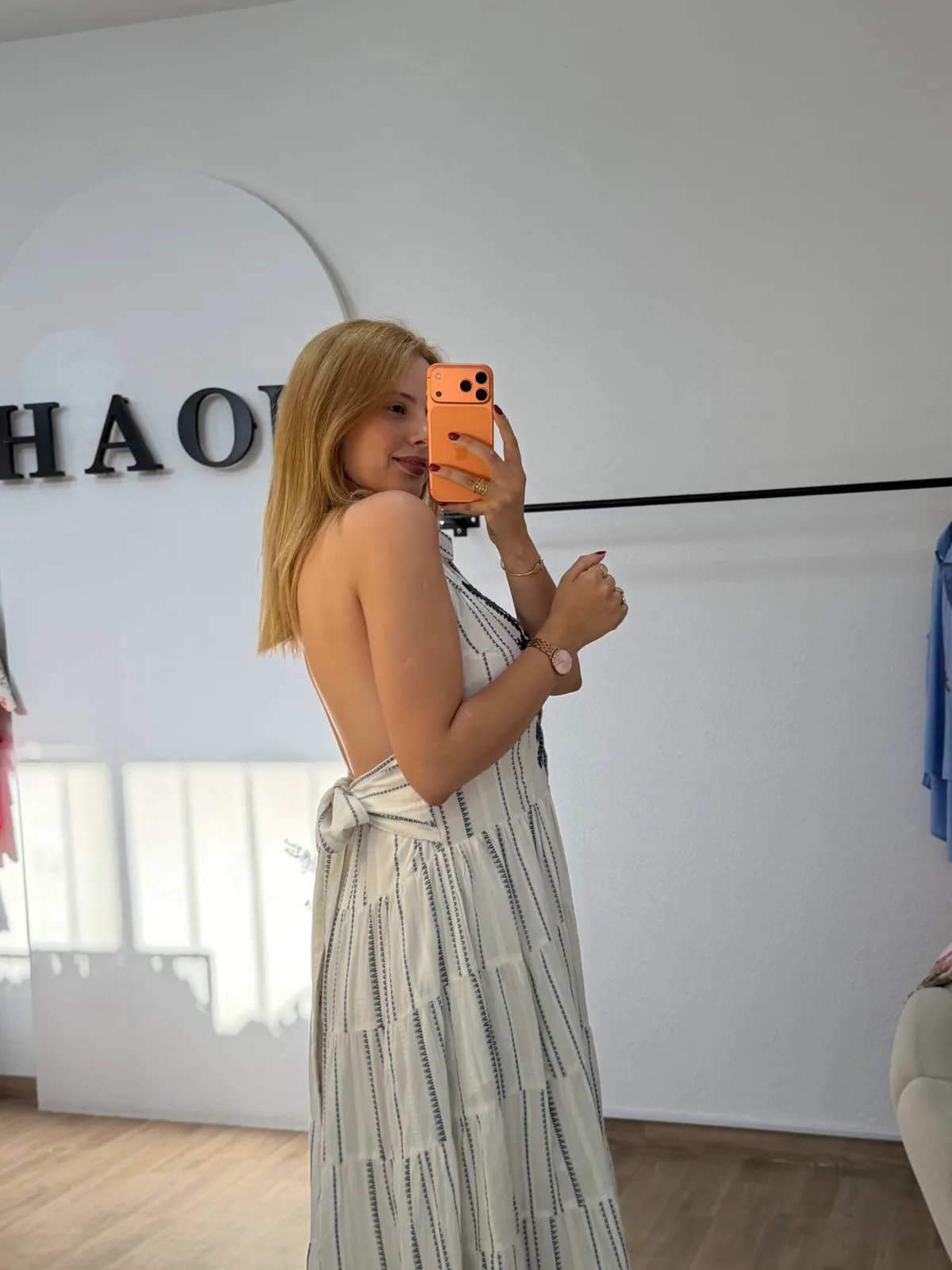 Robe Riviera Brodée