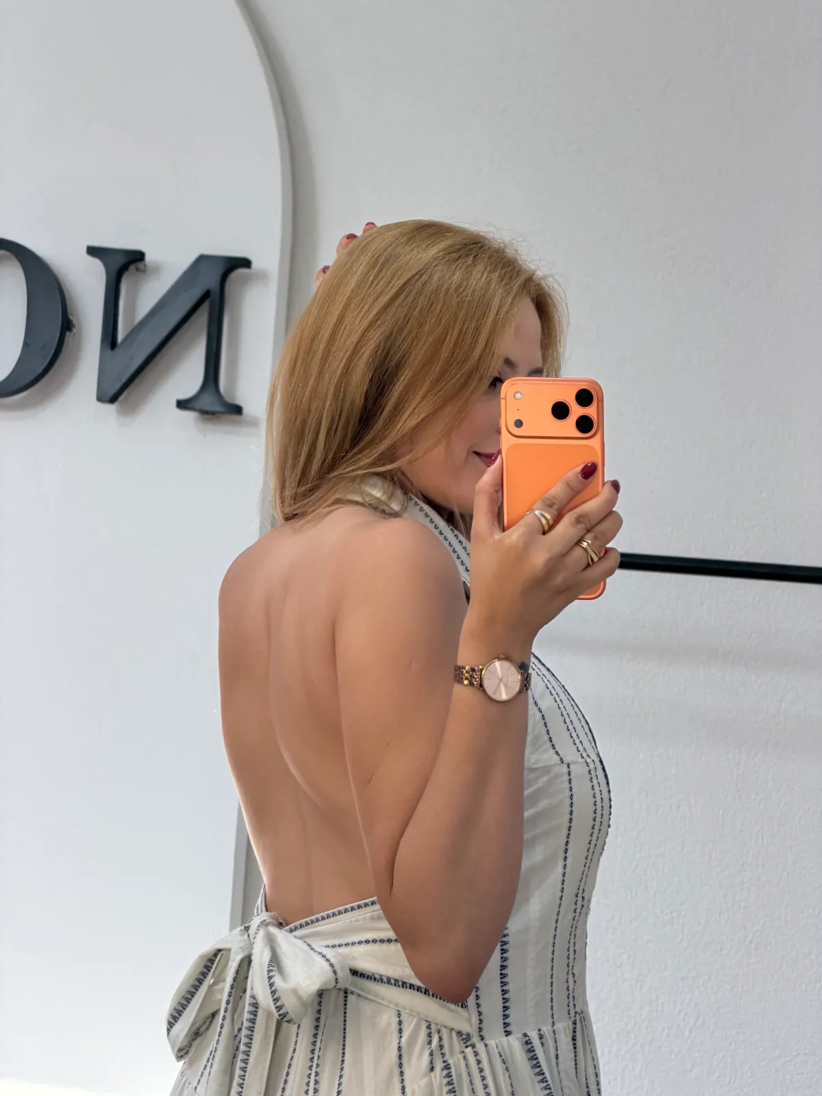 Robe Riviera Brodée