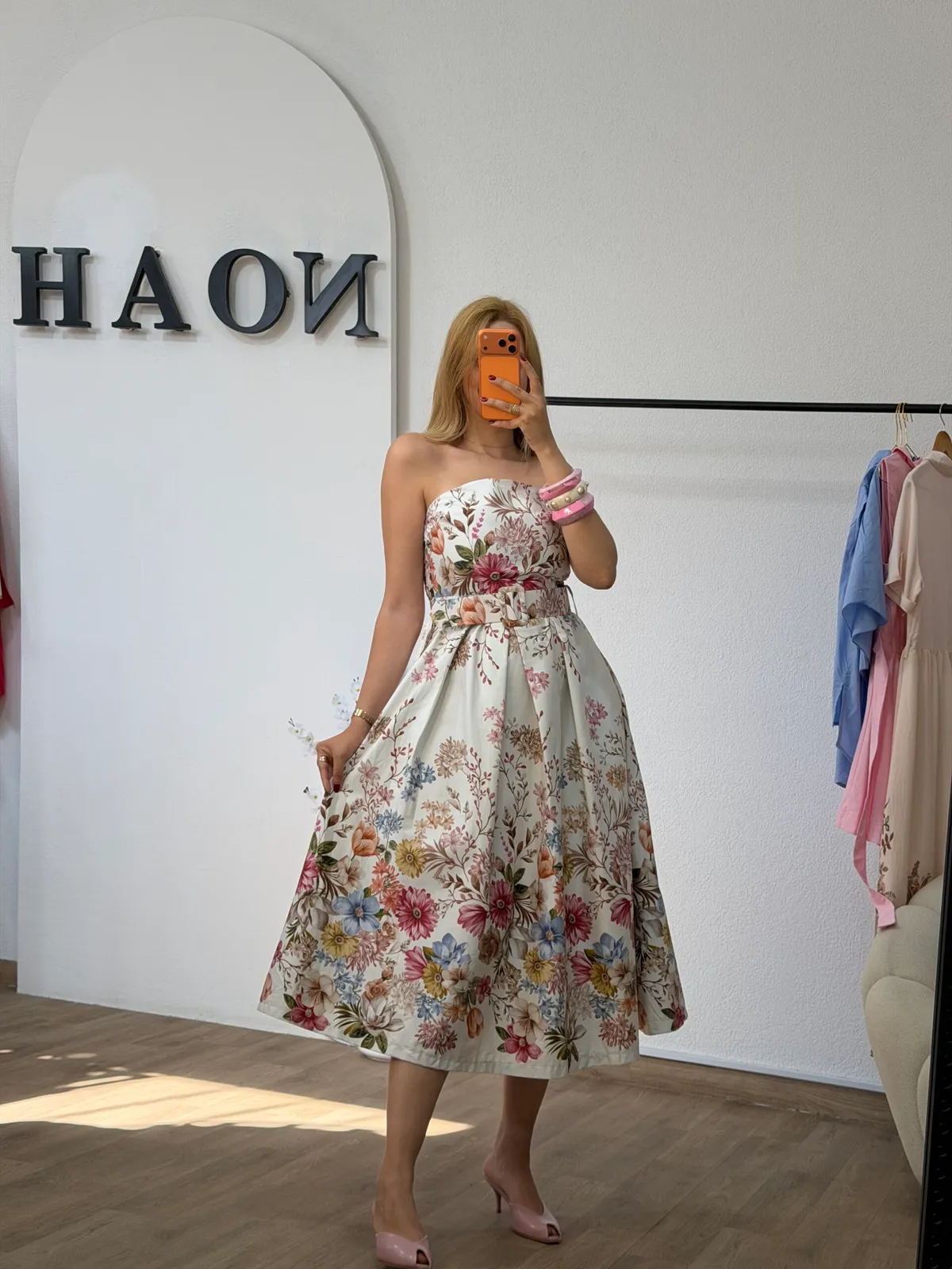 Robe Florale Bustier