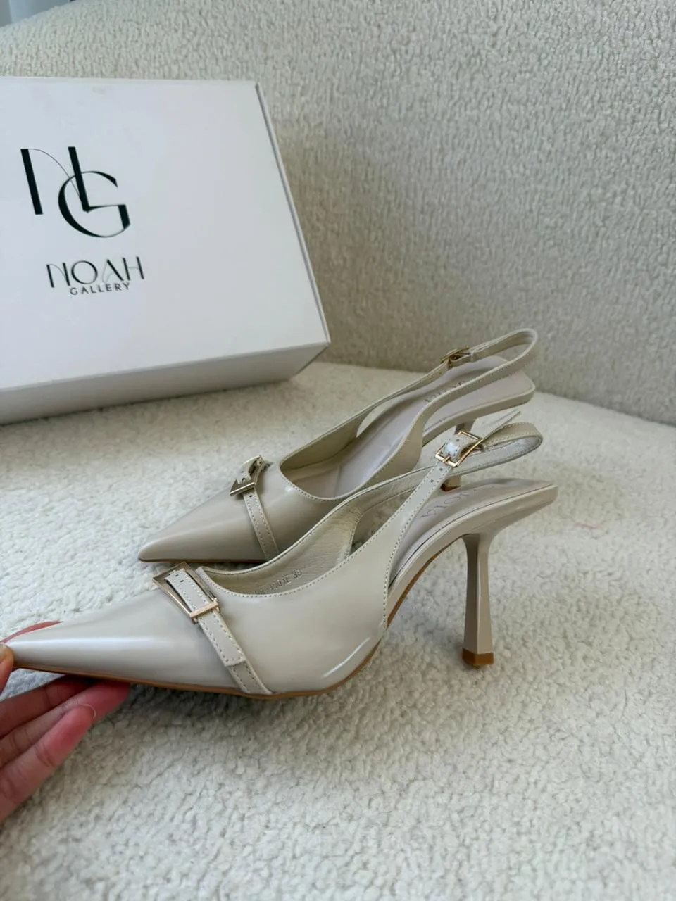 Escarpin Luna Gold