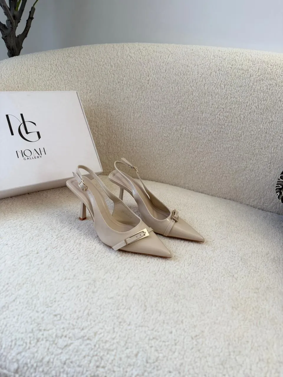 Escarpin Luna Gold