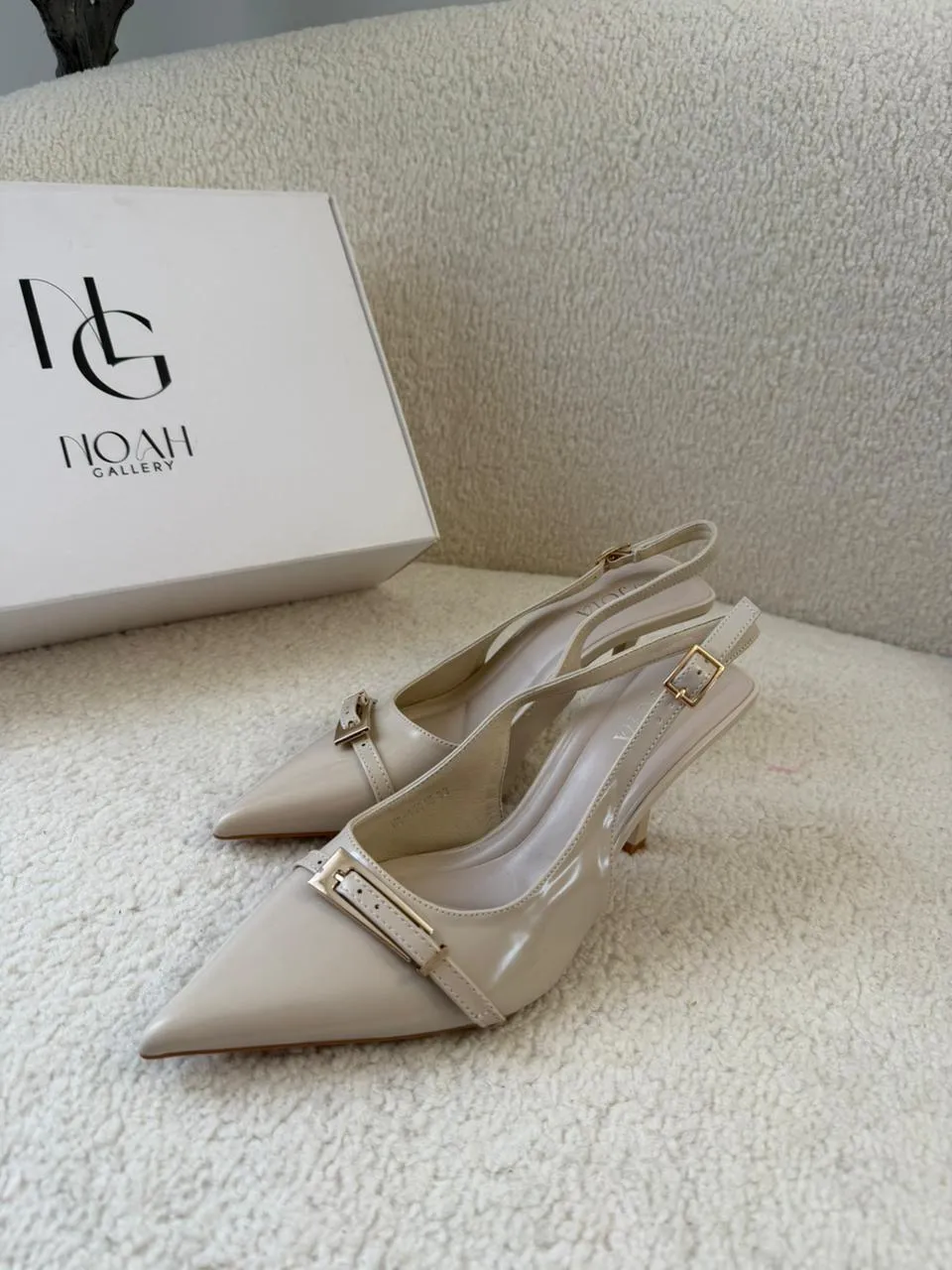 Escarpin Luna Gold