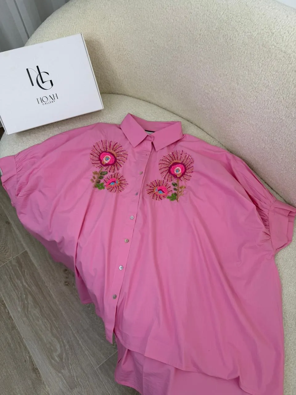 Chemise Bloom Pink