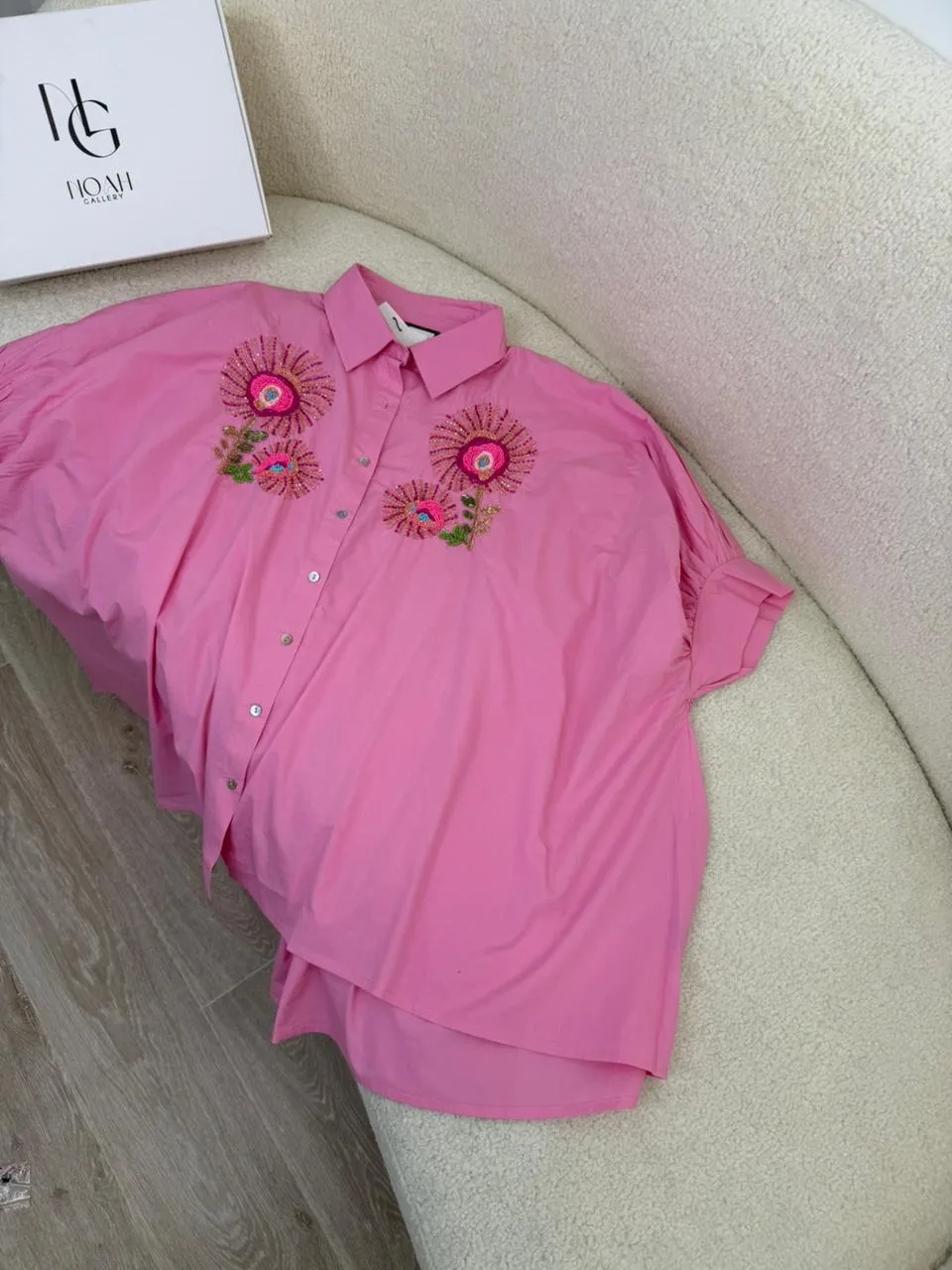 Chemise Bloom Pink