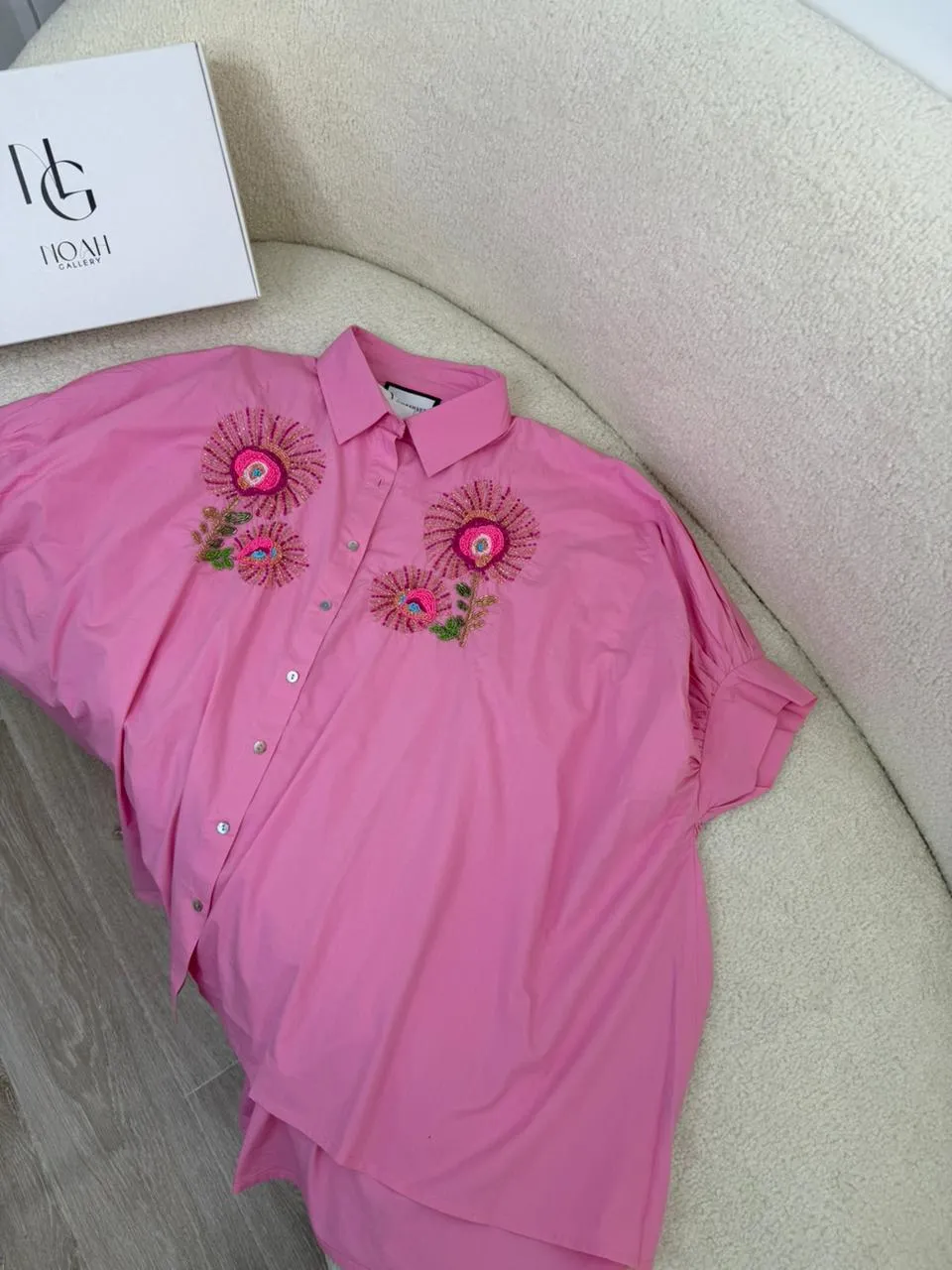 Chemise Bloom Pink