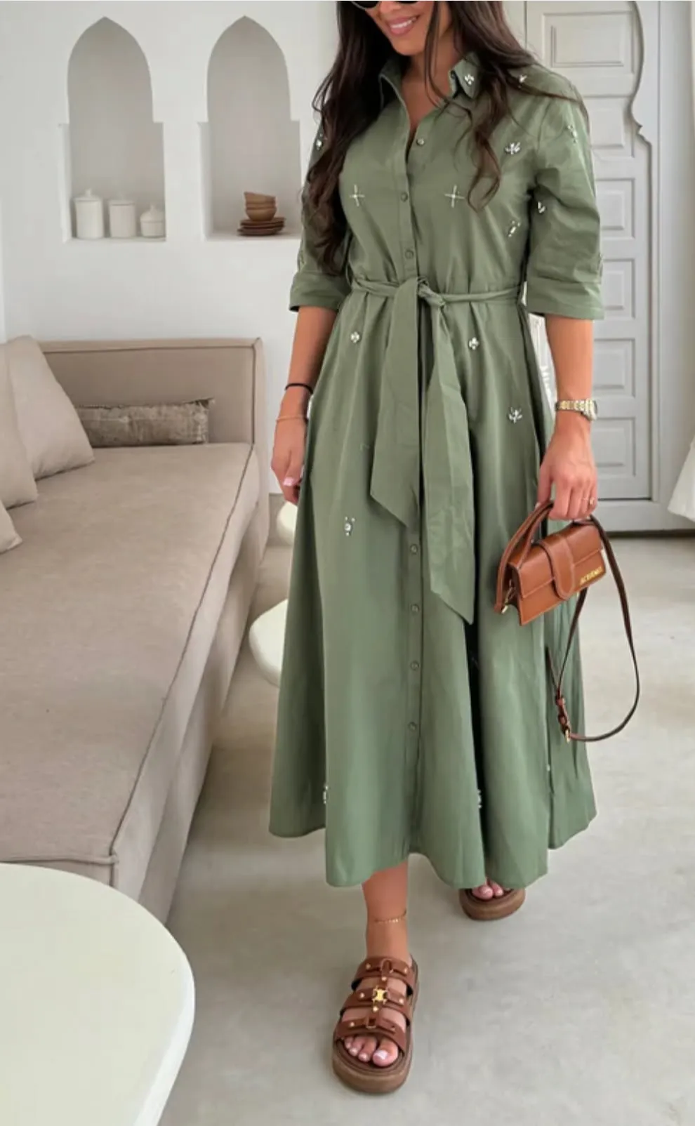 Robe avec Strass