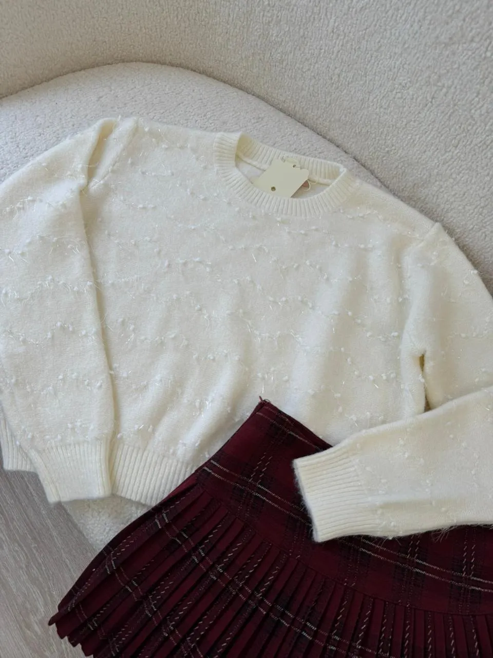 Pull Blanc Neige
