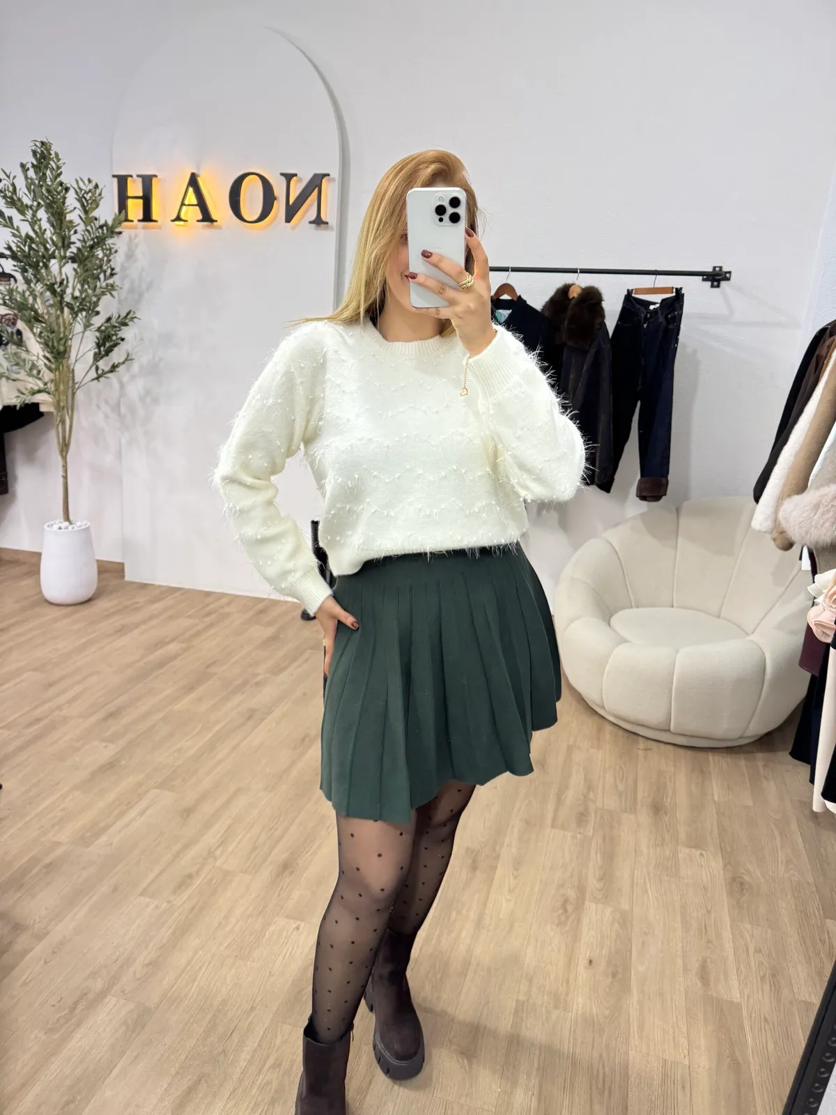 Pull Blanc Neige